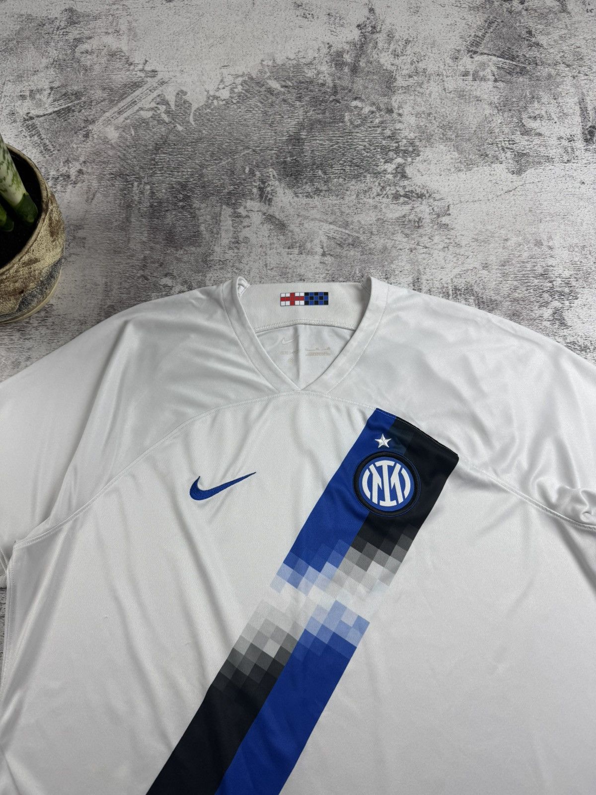 Nike Inter Milan 2023 2024 Nike White Soccer Football Men’s XL Away Men Shirt Jersey Size US XL / EU 56 / 4 - 6 Thumbnail