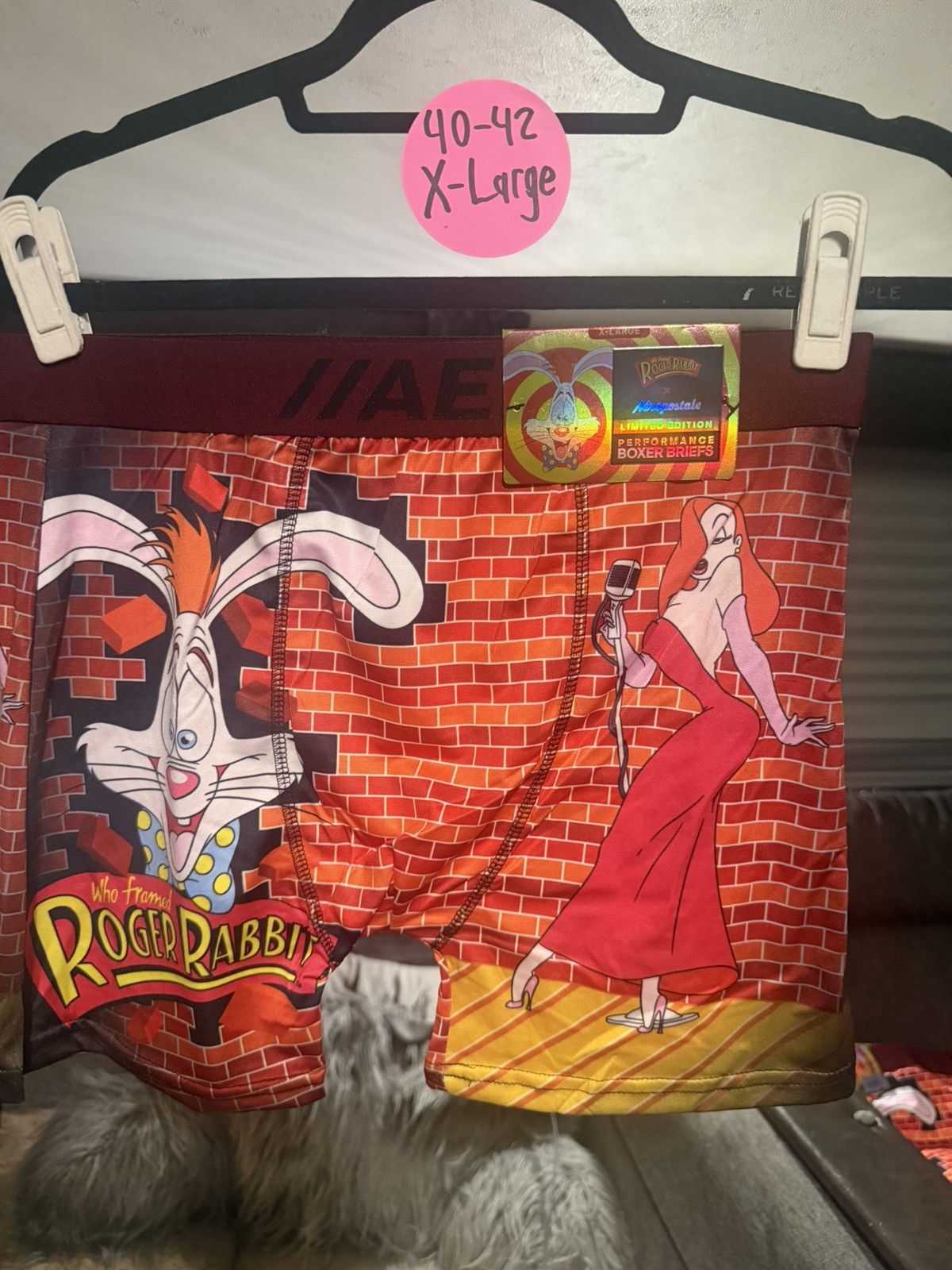 Aeropostale Aeropostale “Who Framed Roger Rabbit” Boxer Briefs Size 40 - 1 Preview