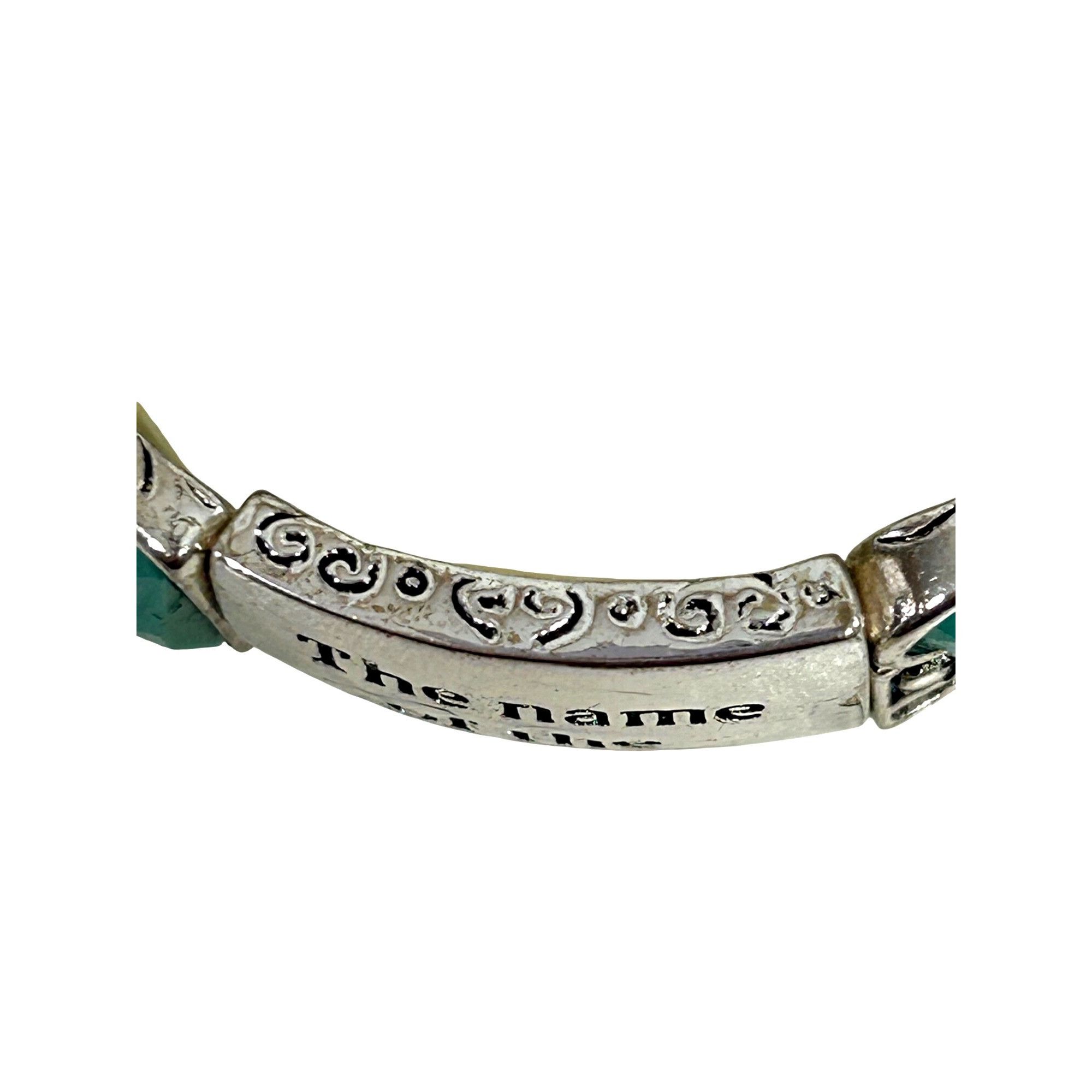 Other Christian Inspiration Bracelet Strong Tower Proverb Silver T Size ONE SIZE - 10 Thumbnail