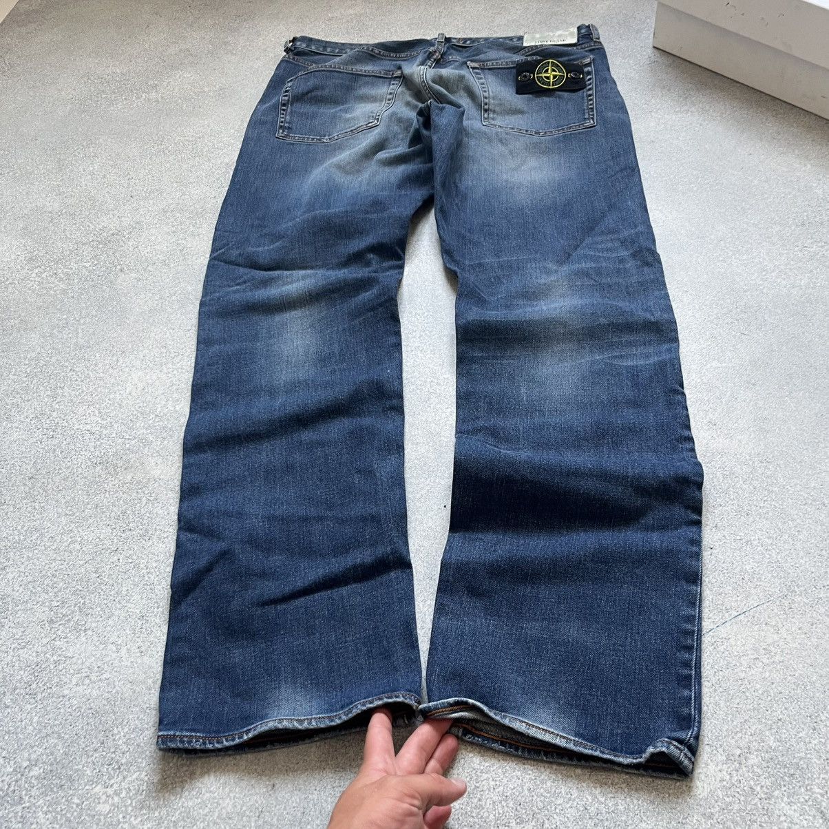 Stone Island STONE ISLAND Jeans Wash Blue Denim Vintage Y2k Affliction Size US 36 / EU 52 - 4 Thumbnail