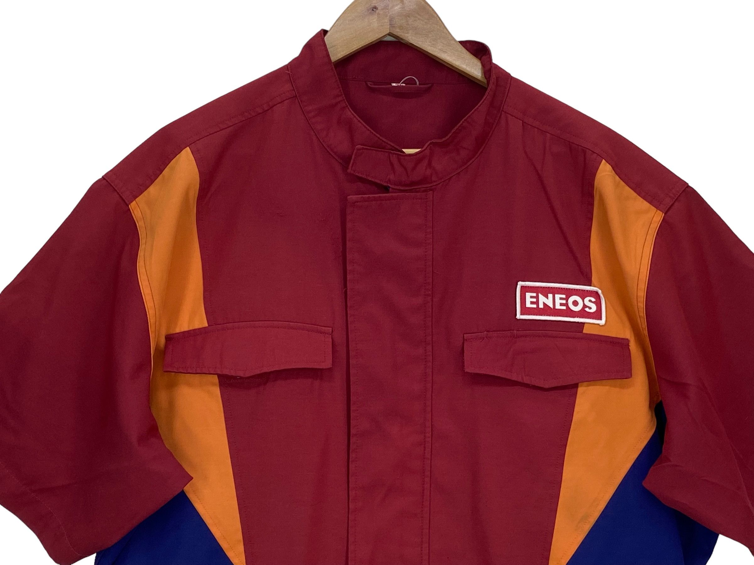 Vintage Eneos Jumpsuits Coveralls Workwear Coveralls Size US 42 / EU 58 - 3 Thumbnail