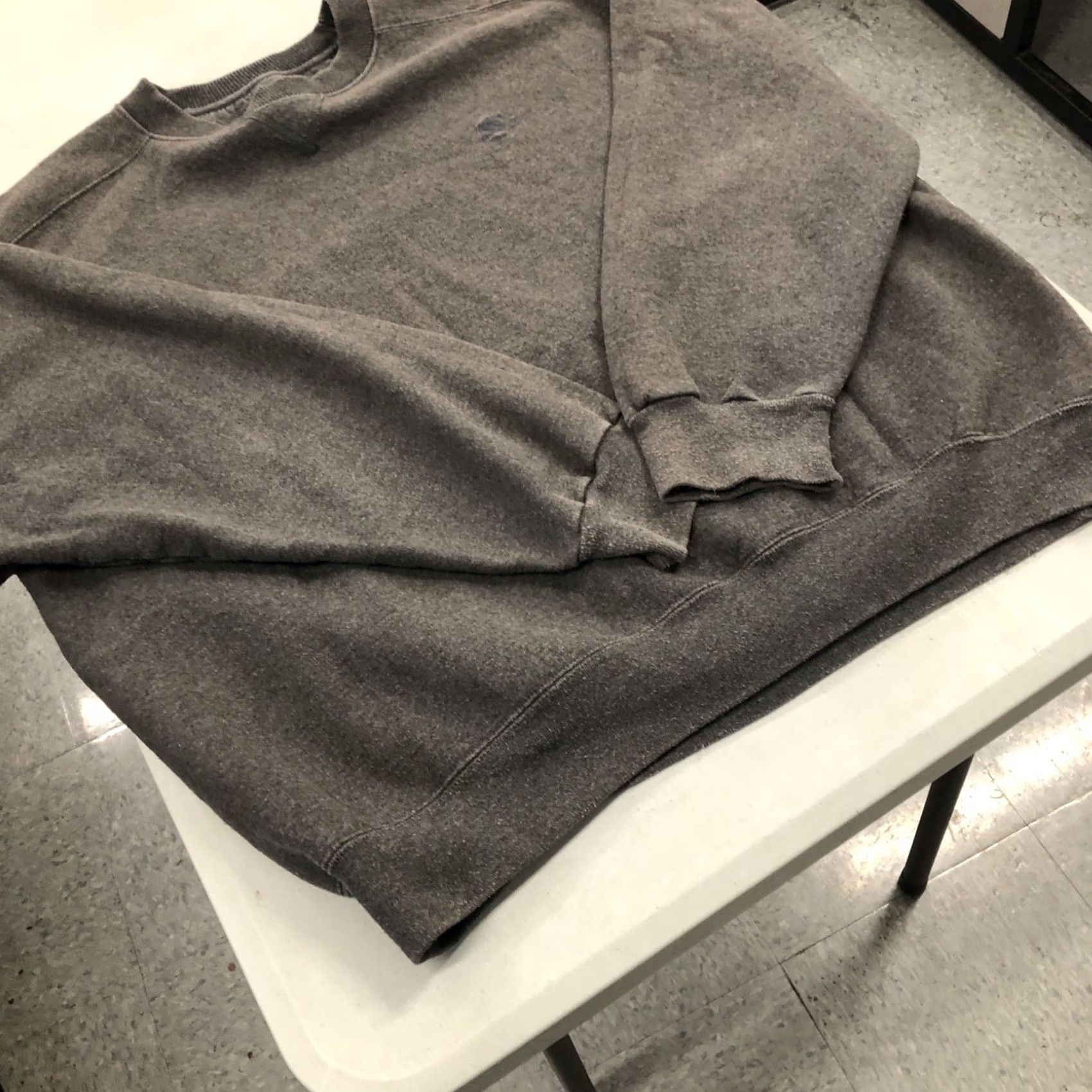 Starter VINTAGE Starter Pro 80 Crew Neck Heavy Weight Sweatshirt L Gray Mens 90s Pullover Size US L / EU 52-54 / 3 - 7 Thumbnail