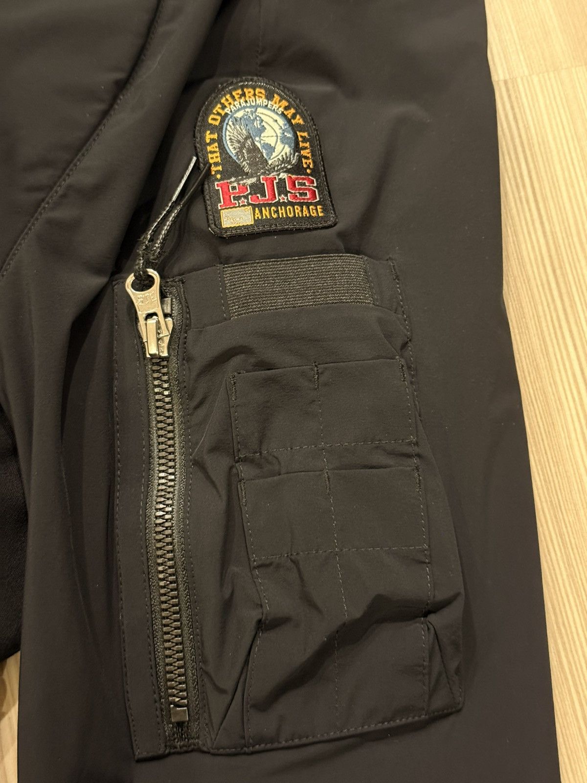Parajumpers Parajumpers "Laid" Light Bomber Jacket Black Size S Size US S / EU 44-46 / 1 - 20 Thumbnail