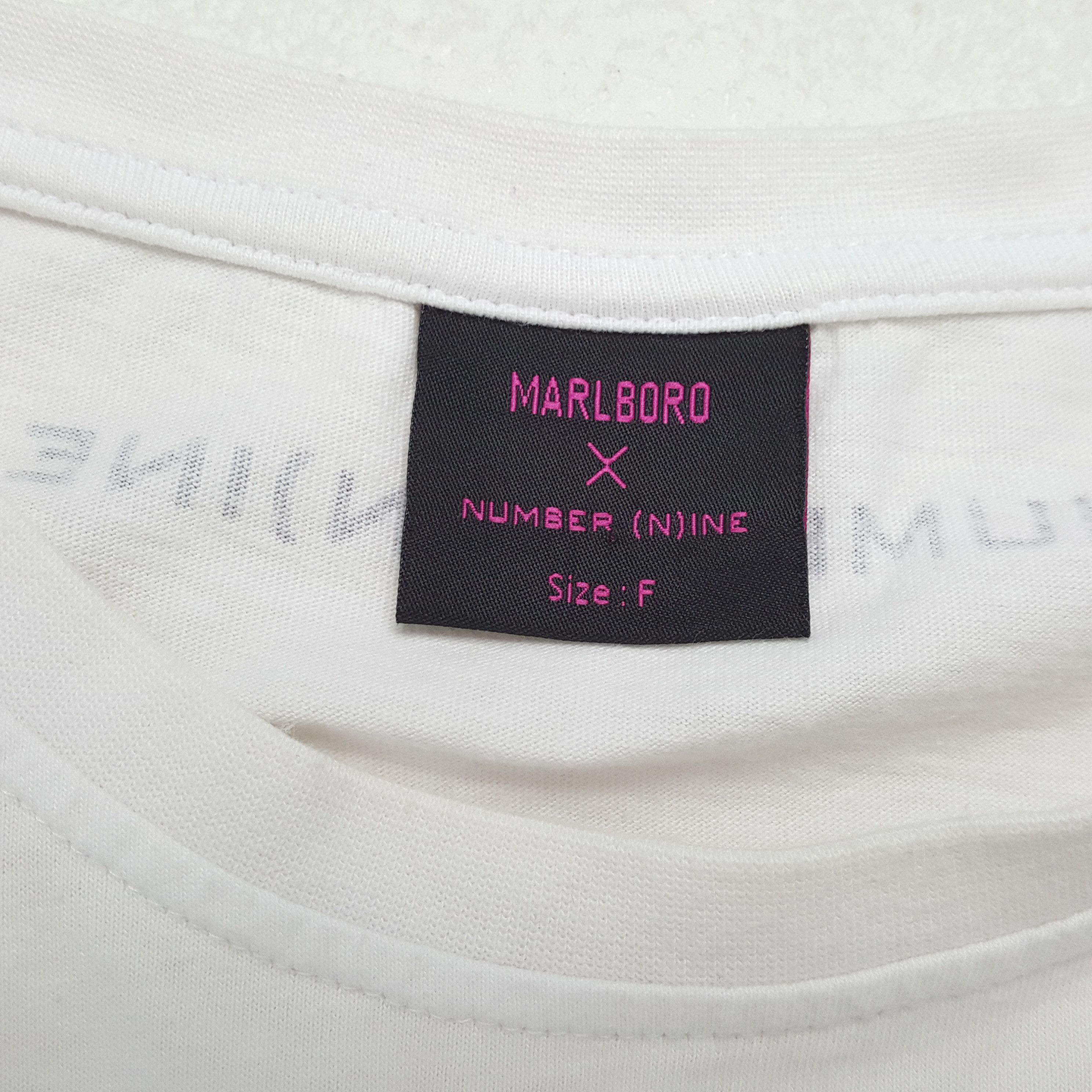 Japanese Brand × Marlboro × Number (N)ine NUMBER NINE x MARLBORO Japanese Brand Art Style Tshirt Size US M / EU 48-50 / 2 - 8 Thumbnail