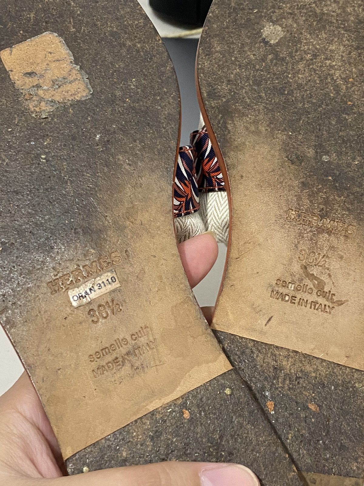 Hermes Hermès Sous L'Egide de Mars Oran Size US 7.5 / IT 37.5 - 6 Thumbnail