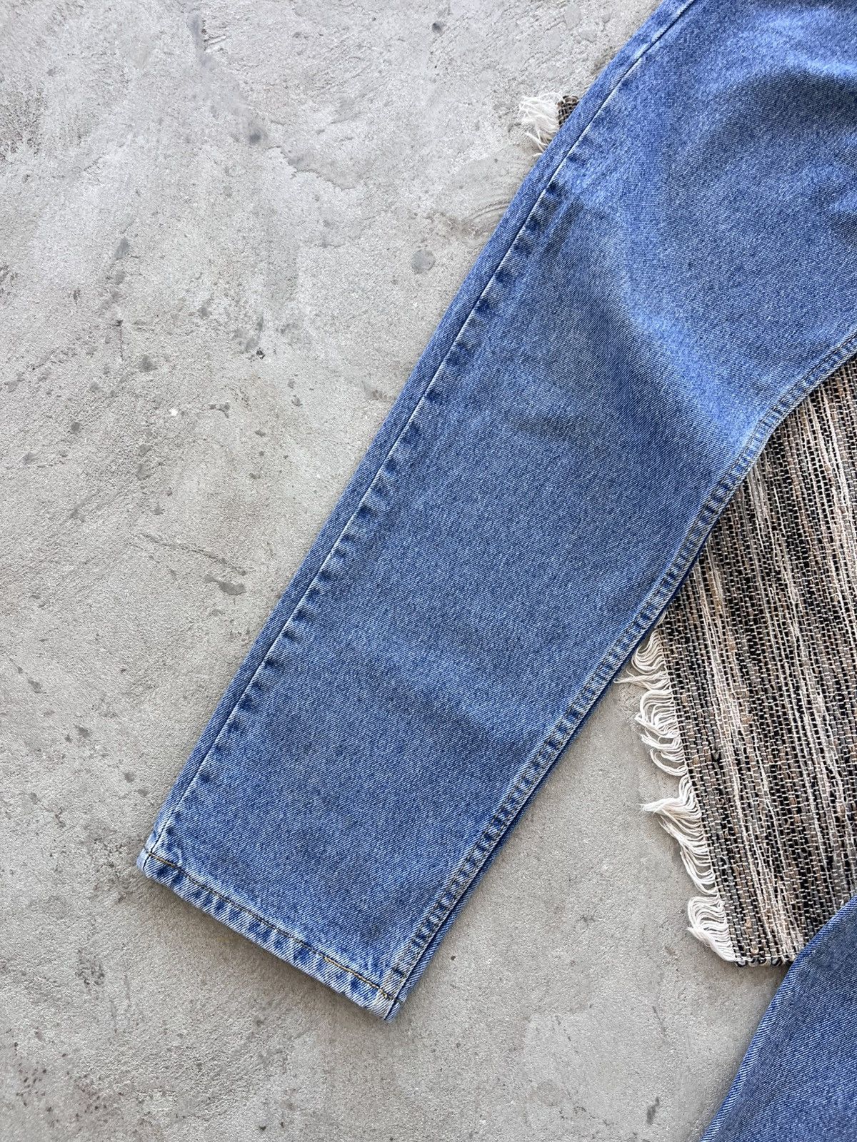 Lee Vintage Lee Blue Denim Jeans Workwear Classic Fit 34/32 Y2K Size US 34 / EU 50 - 3 Thumbnail