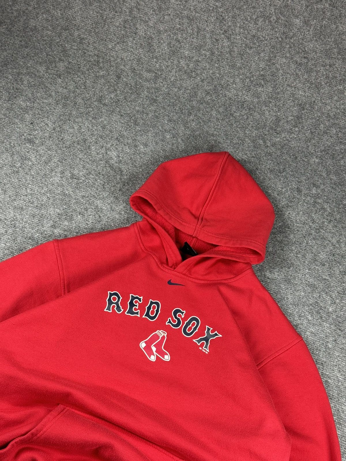 MLB × Nike × Vintage Vintage Boston Red Sox MLB Nike Hoodie Sweatshirt Size US S / EU 44-46 / 1 - 4 Thumbnail