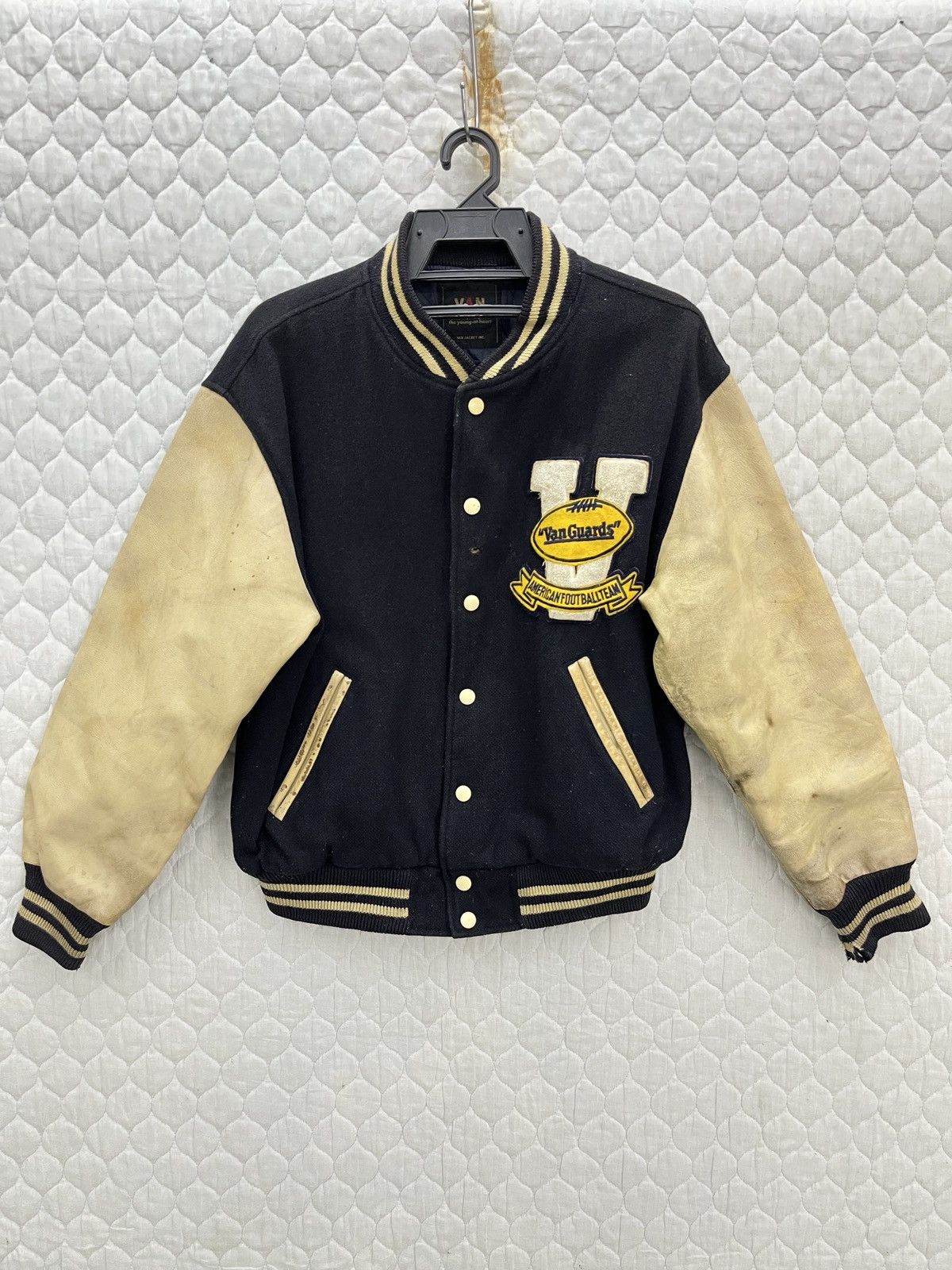 image of Oldvarsitystadium x Varsity Jacket Steals VTG Van Jac Van Guards American Footbal Team (Size Medium