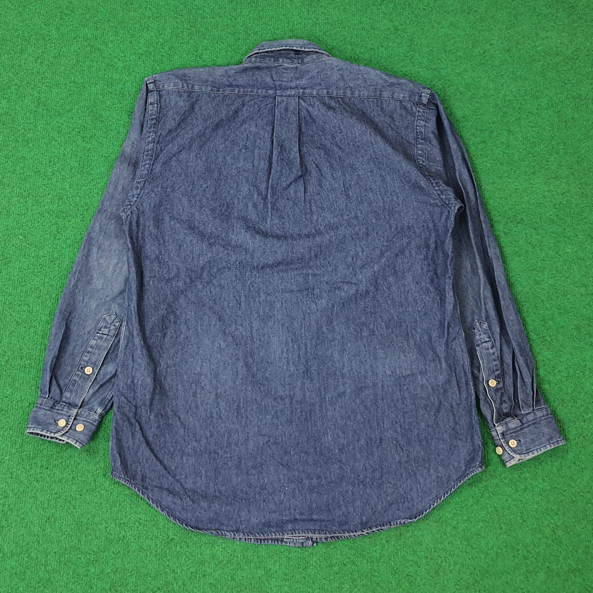 Polo Ralph Lauren Vintage Polo ground Sport Button Up Shirt C259N73 Size US M / EU 48-50 / 2 - 3 Thumbnail