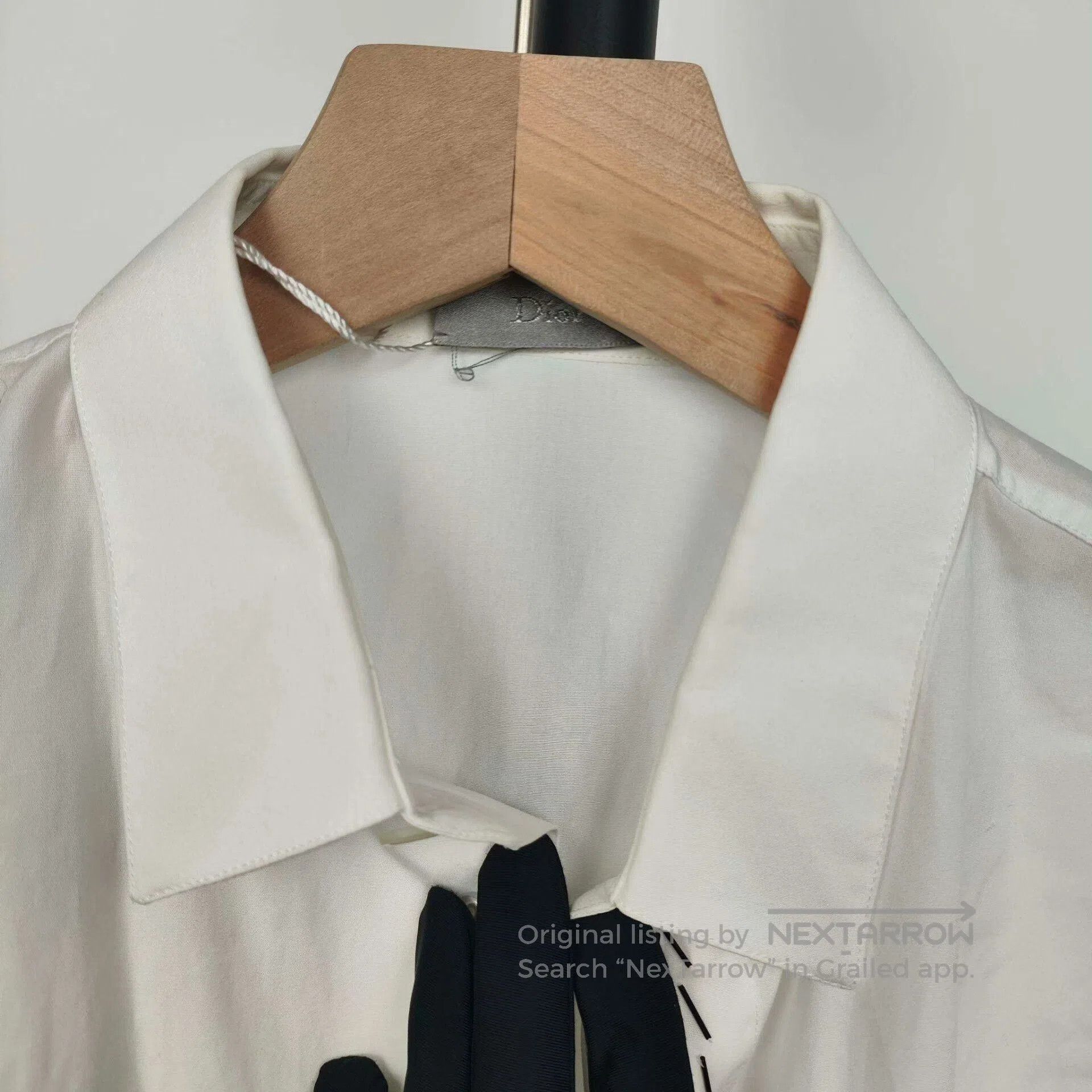 Dior Dior White Cotton Long Shirt. Size S / US 4 / IT 40 - 5 Thumbnail