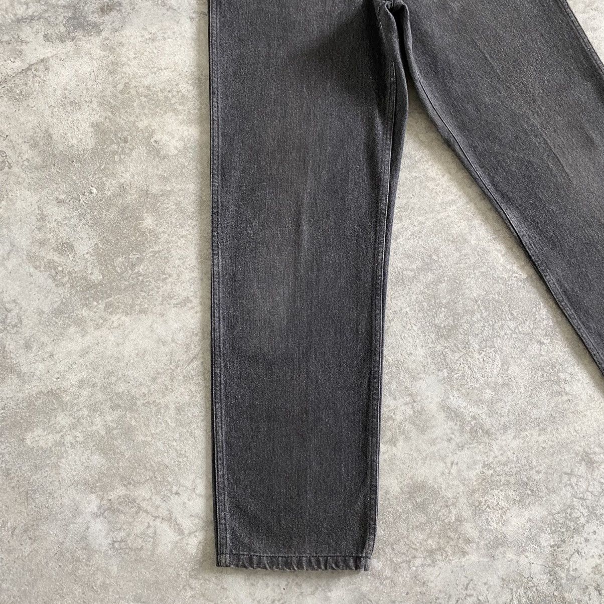 Comme des Garcons Homme 1990’s CdG Homme Wide Smoky Black Denim Jeans Size US 29 - 6 Thumbnail