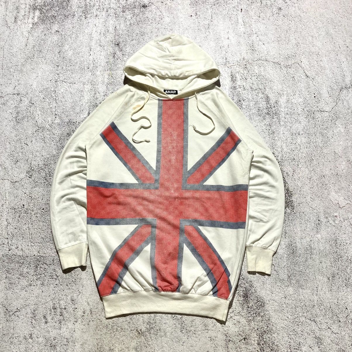Japanese Brand × PPFM ppfm face mask union jack hoodie | Grailed
