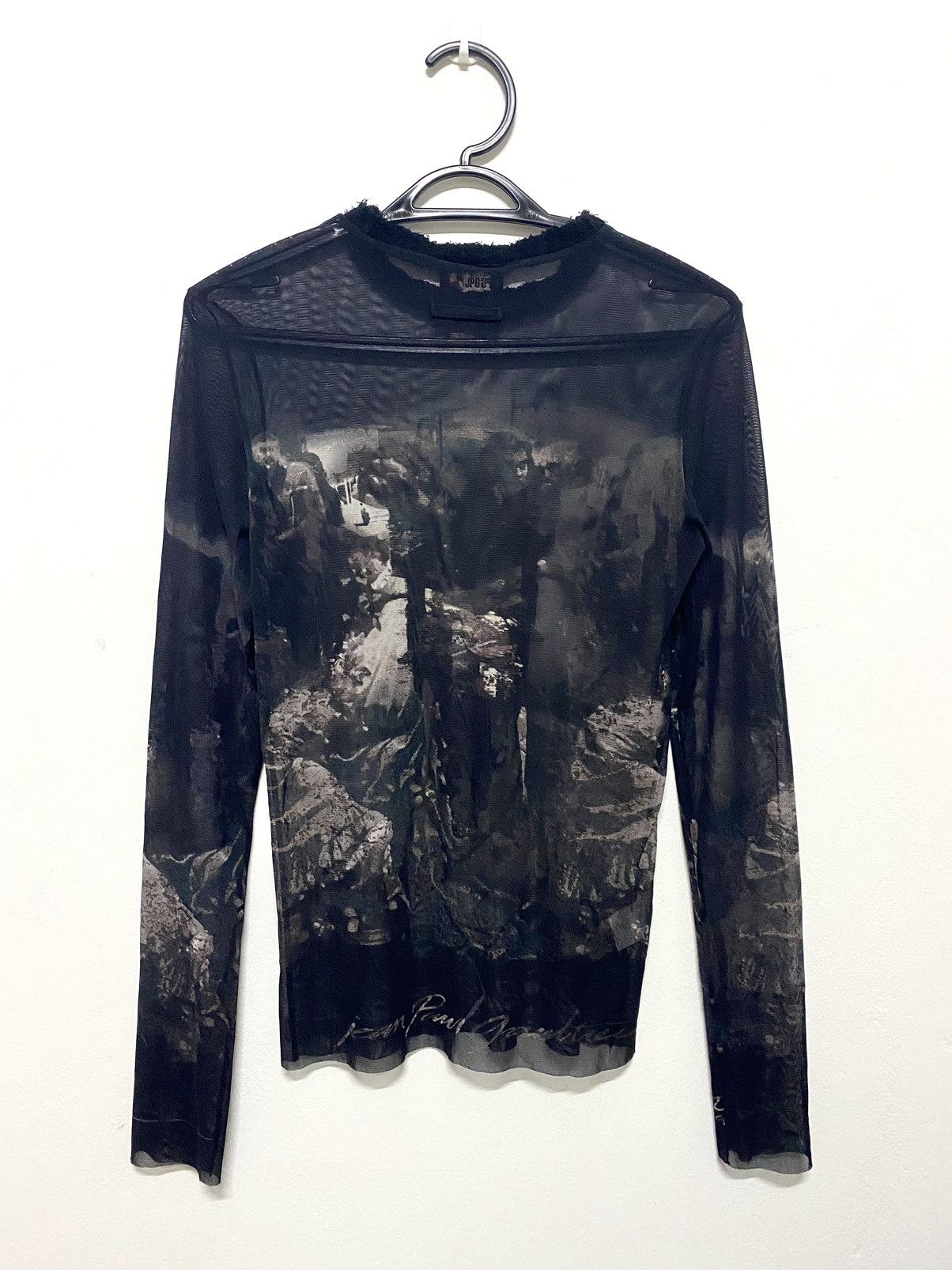 Jean Paul Gaultier 90s Vintage Jean Paul gaultier Mesh Trompe-L'oeil Size M / US 6-8 / IT 42-44 - 7 Thumbnail
