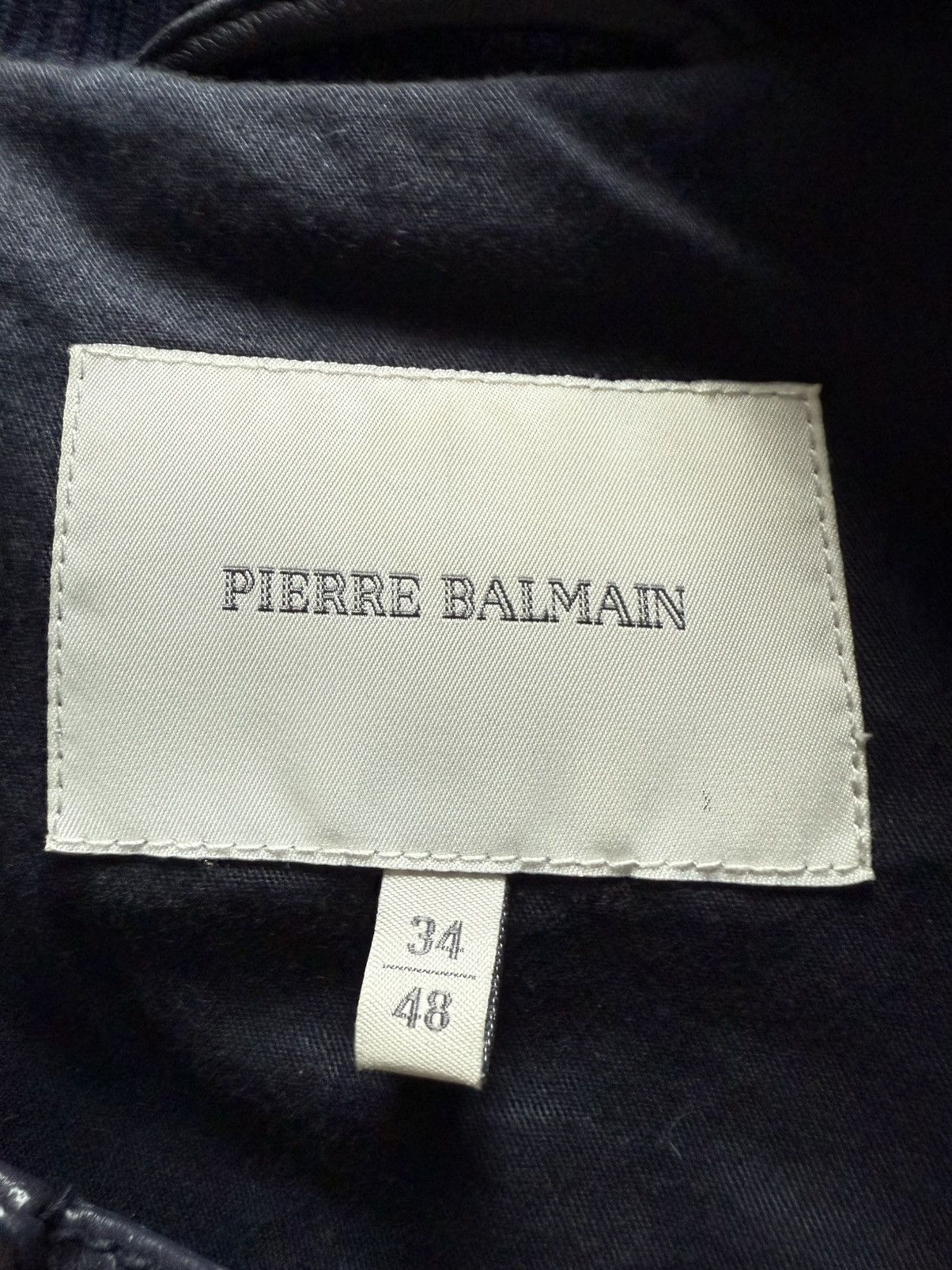 Pierre Balmain Pierre Balmain leather jacket Size US M / EU 48-50 / 2 - 6 Thumbnail