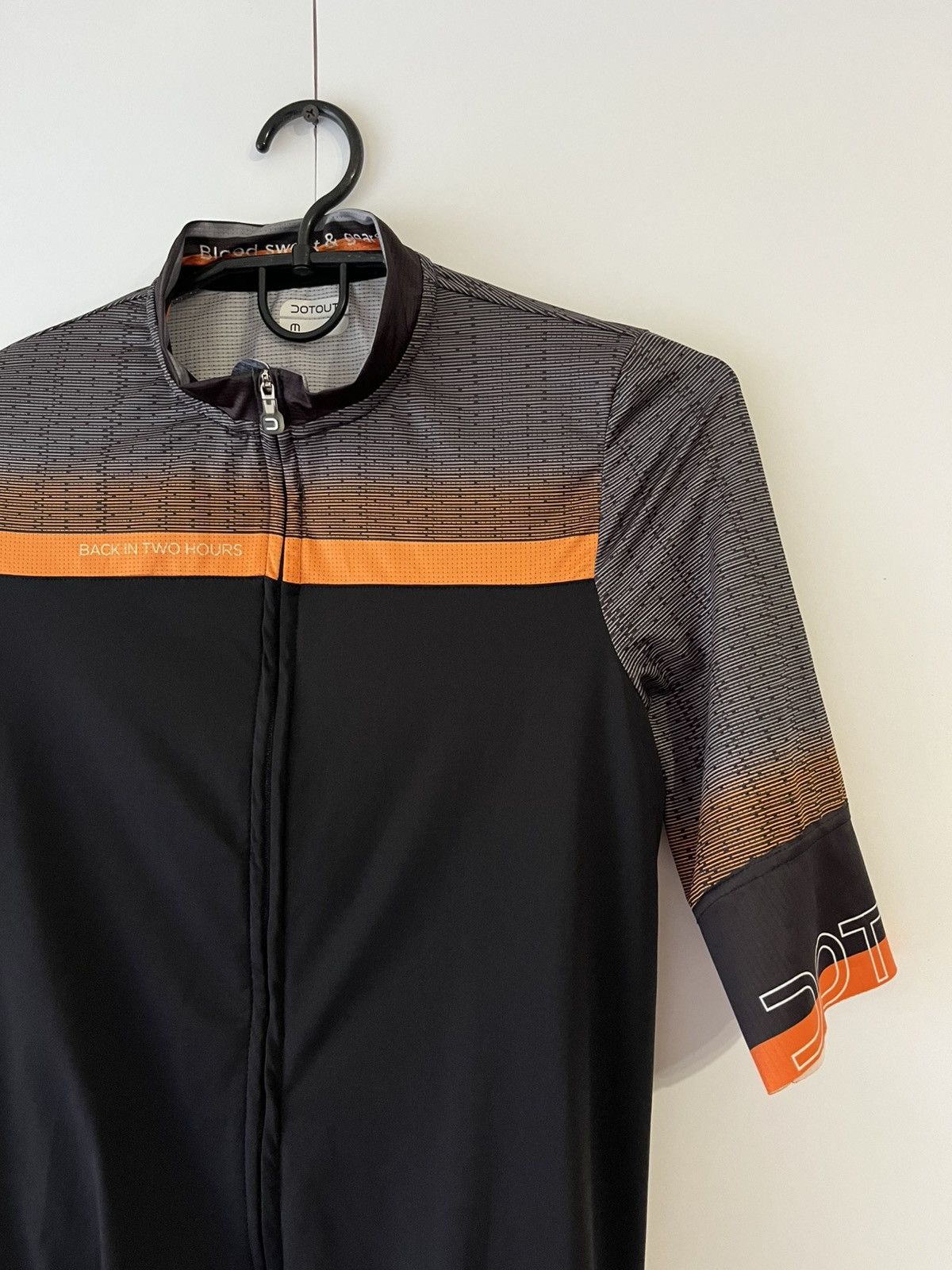 Other Dotout Back in Two Hours Cycle Full Zip Jersey Size US M / EU 48-50 / 2 - 3 Thumbnail