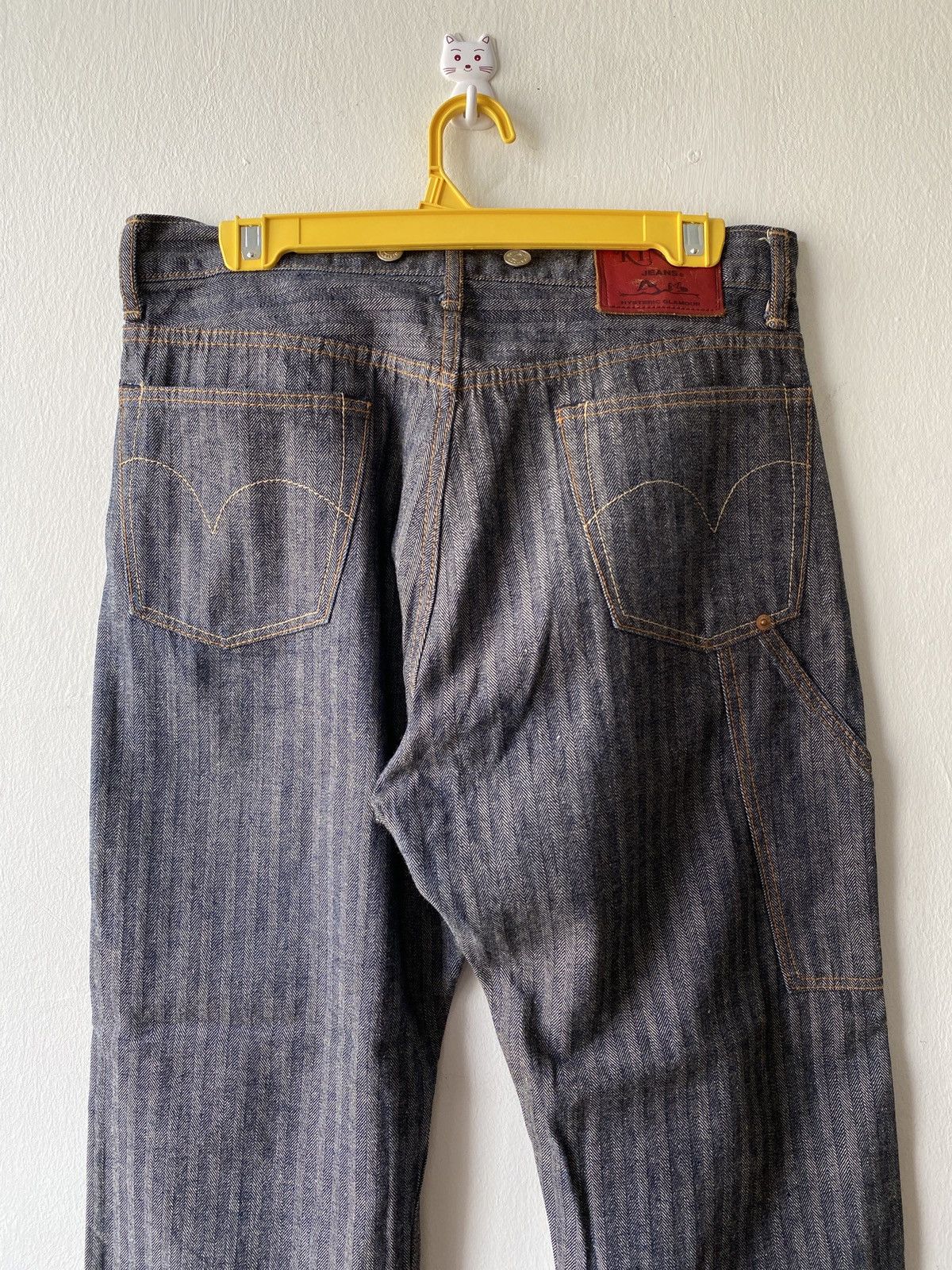 Hysteric Glamour Hysteric Glamour Hickory Carpenter Pant Size US 31 - 7 Thumbnail