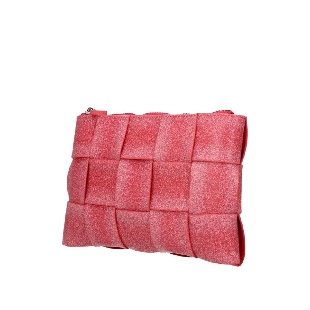 Bottega Veneta o1n1vont1124 Size: OS / Rubber Clutch Bag in Red/White Size ONE SIZE - 3 Thumbnail
