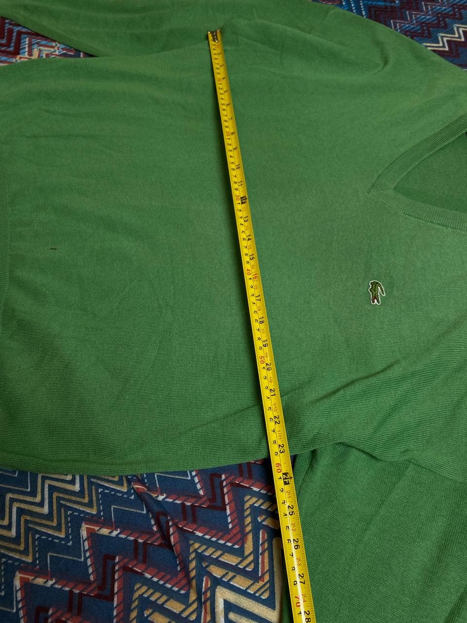 Lacoste Y2K Vintage Streetwear Long Sleeve green Lacoste logo Size US XXL / EU 58 / 5 - 11 Thumbnail