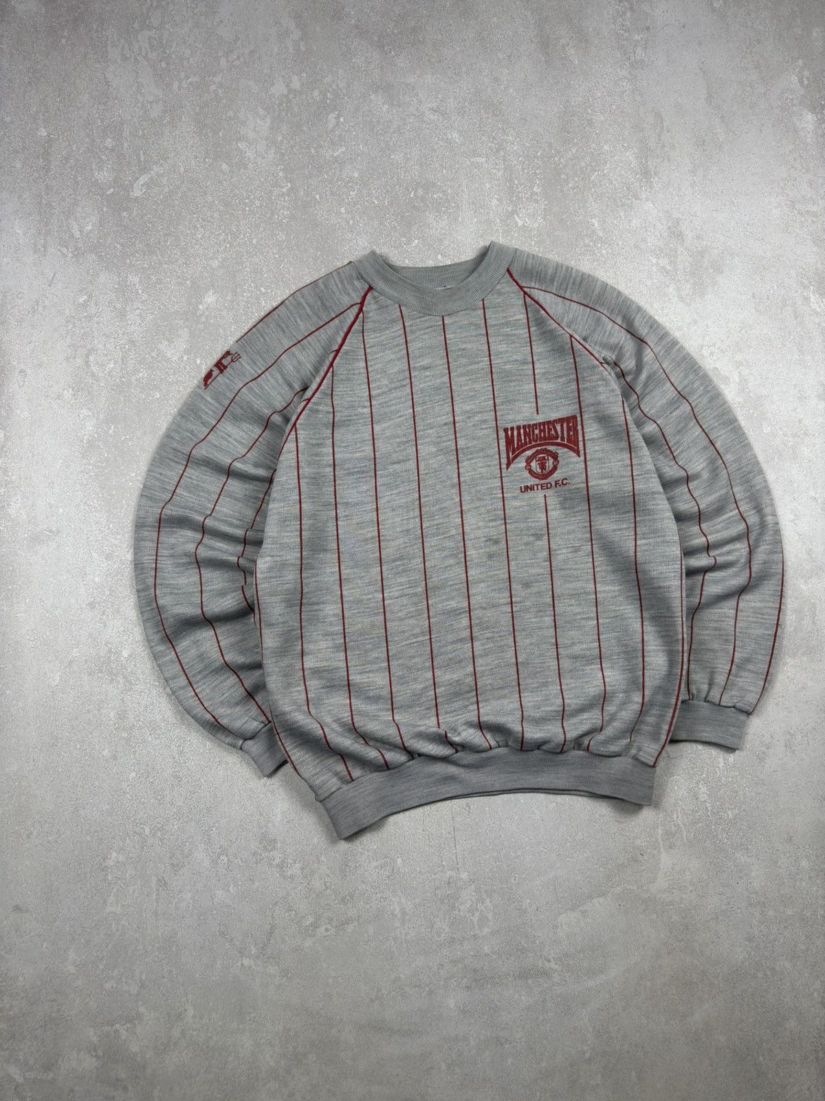 Umbro Vintage Manchester United 1983 Football Sweatshirt 90s Size US M / EU 48-50 / 2 - 2 Thumbnail