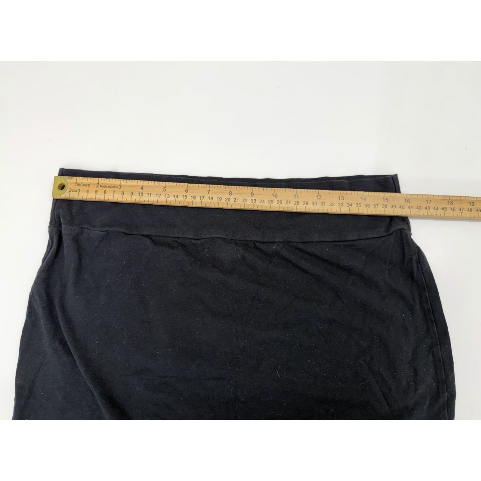 Vintage Wild Fable Skirt Womens Juniors Black Pull On Mini Tight L Large Casual Party Workwear Casual Size 36" / US 14 / IT 50 - 5 Thumbnail