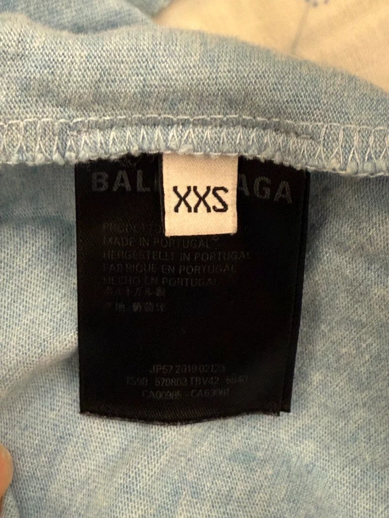 Balenciaga Balenciaga Coke Short Sleeve T-Shirt Haze Blue Size US XXS / EU 40 - 5 Thumbnail