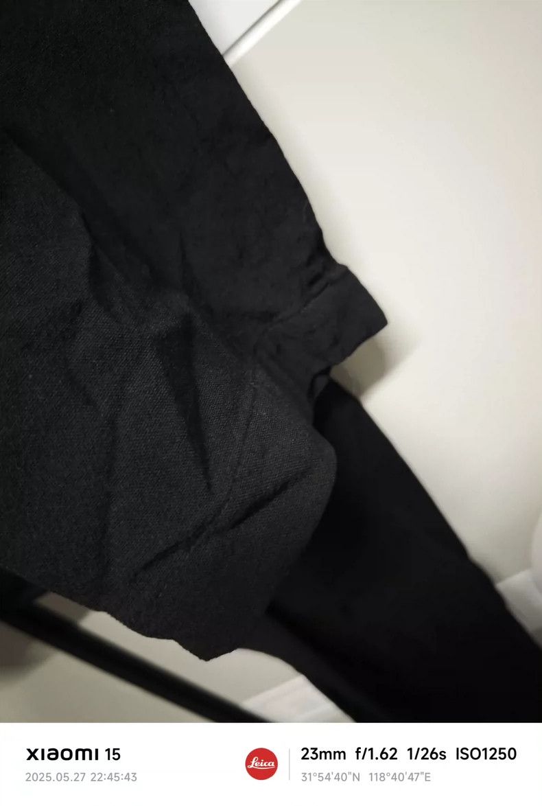 Rick Owens Rick Owens size 2 FW19 Larry wool cropped pants Size US 28 / EU 44 - 2 Thumbnail
