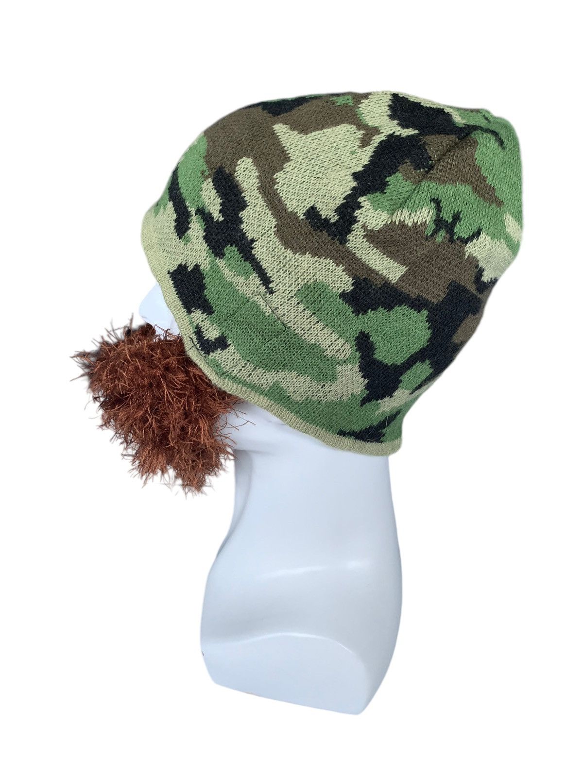 14th Addiction × Japanese Brand Beard Head Busy Duke Bearded Face Camo Beanie Hats Size ONE SIZE - 9 Thumbnail