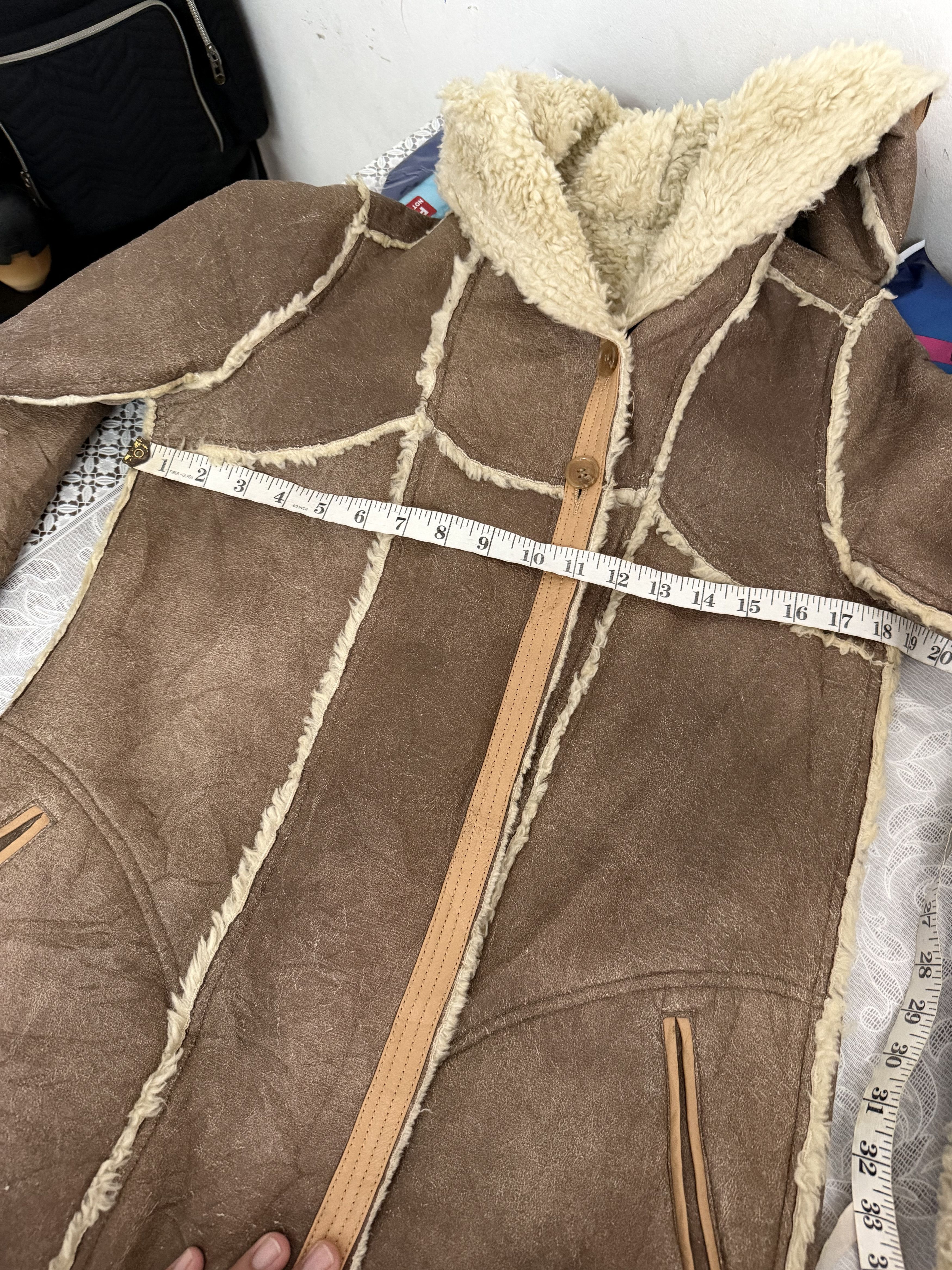 Issey Miyake Tsumori Chisato by Issey Miyake Faux Fur Shearling Long Coat Size S / US 4 / IT 40 - 17 Thumbnail