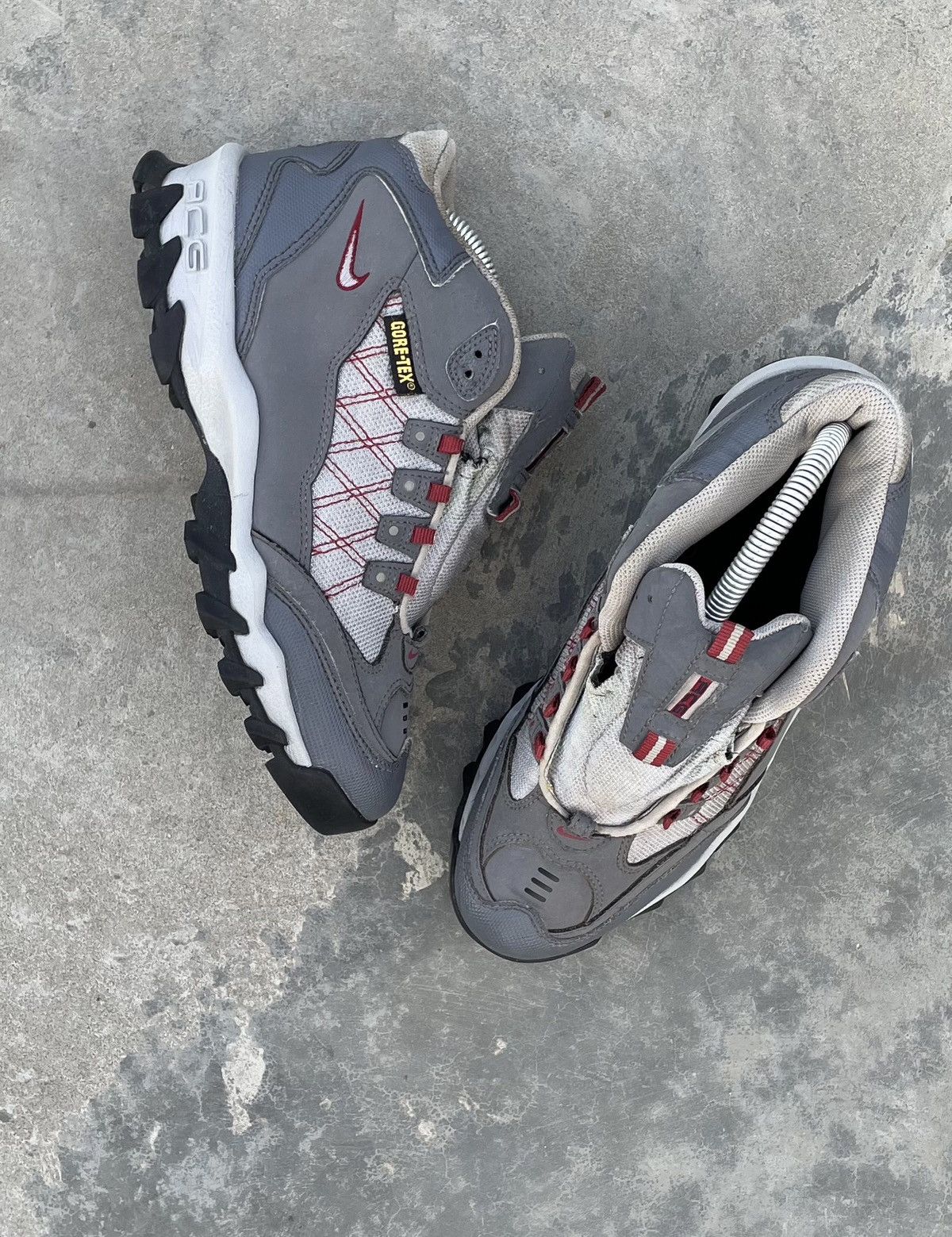Nike 🔥 Vintage Nike ACG RARE Hiking Y2k Gore Tex Boots Sneakers 🔥 Size US 8 / IT 38 - 2 Thumbnail