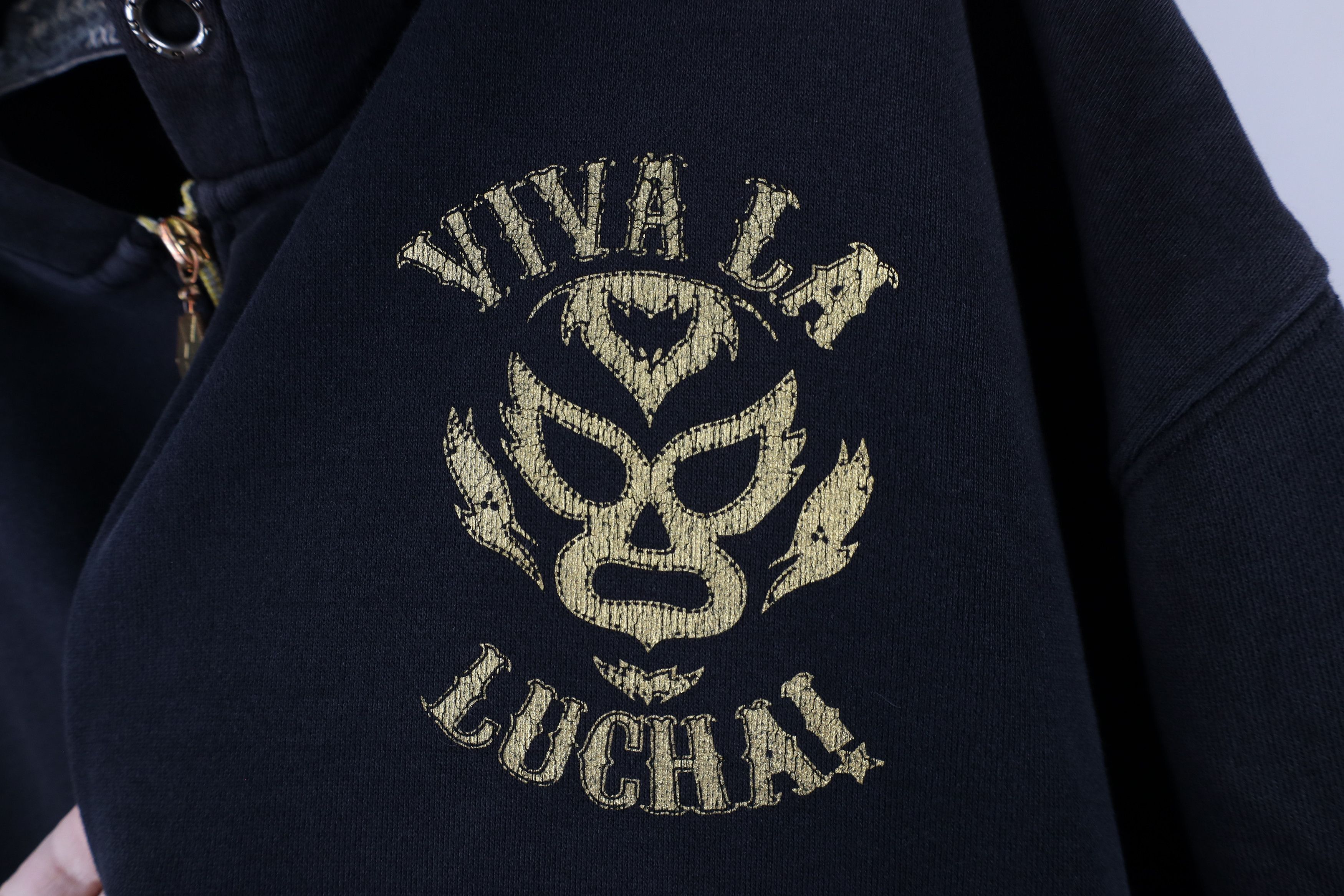 Southpole × Vintage Vintage Y2K Southple Spell Viva La Lucha Wrestling Hoodie Size US XXL / EU 58 / 5 - 4 Thumbnail