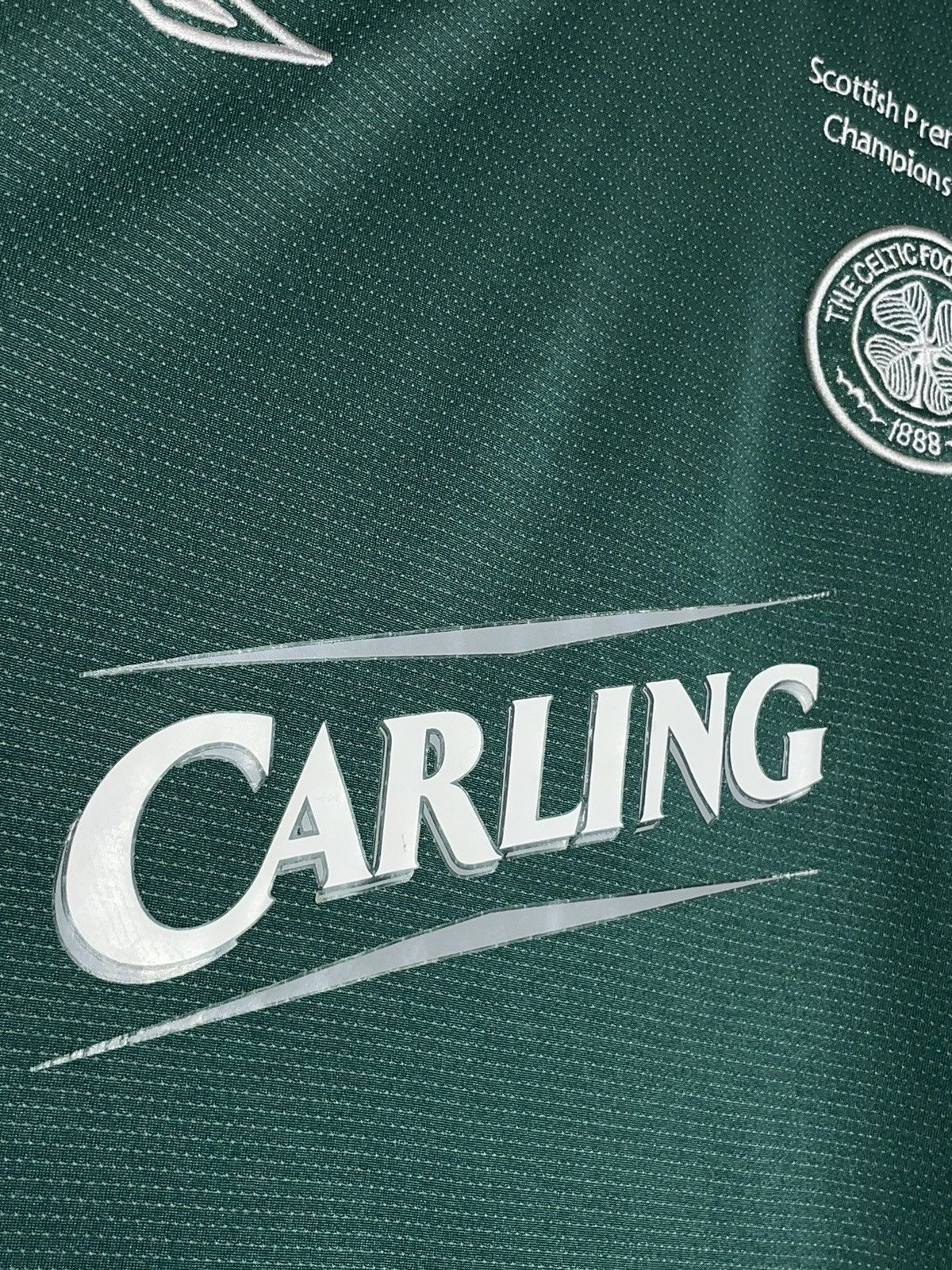 Umbro Celtic Umbro 2004/05 Away Vintage Y2k Football Shirt Size US XXL / EU 58 / 5 - 6 Thumbnail