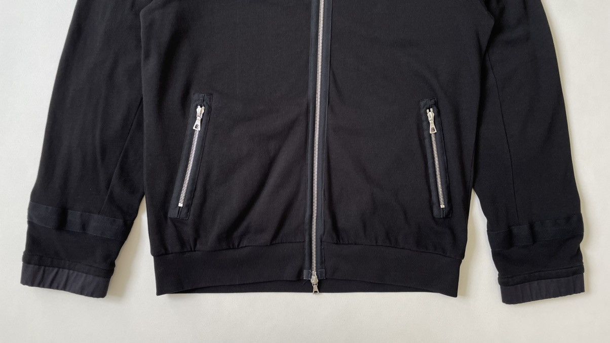 Dries Van Noten Sample A/W 14 Black Cotton Back Zip Hoodie Size US M / EU 48-50 / 2 - 8 Thumbnail