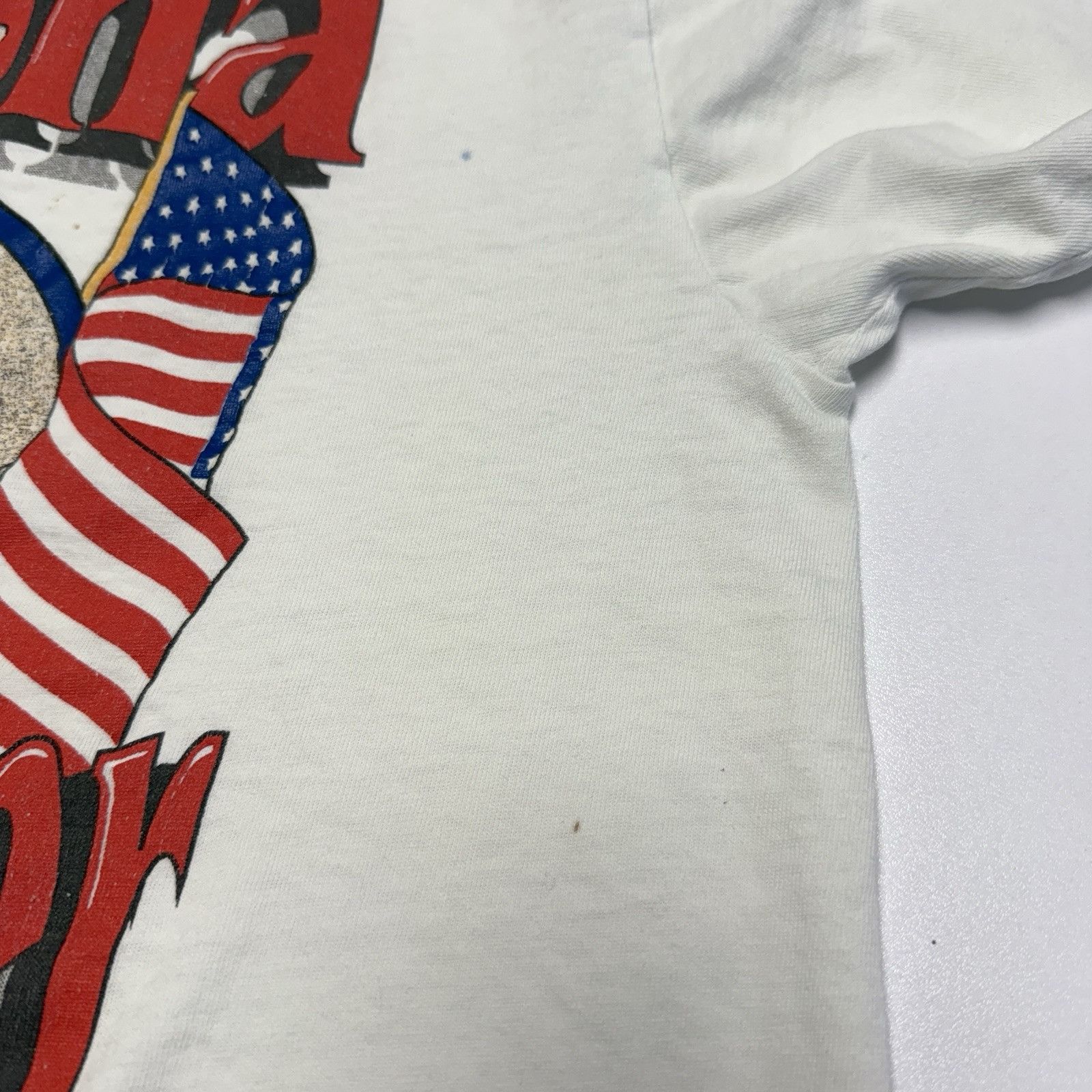 Vintage Vintage 90s Arizona Down Under T Shirt Mens Large White Fo Size US L / EU 52-54 / 3 - 7 Thumbnail