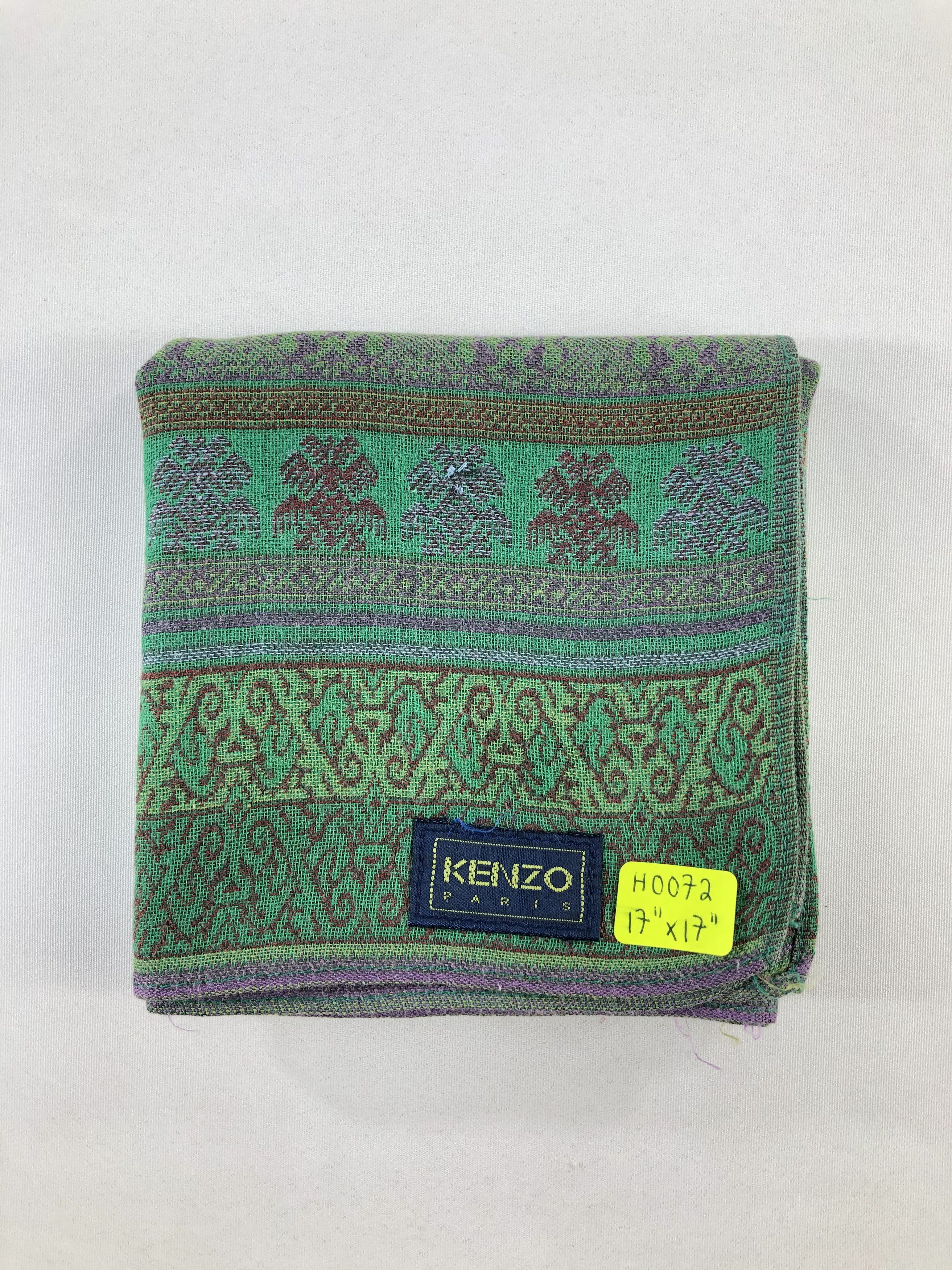 Kenzo × Vintage Kenzo Handkerchief / Bandana / Neckerchief Size ONE SIZE - 4 Thumbnail
