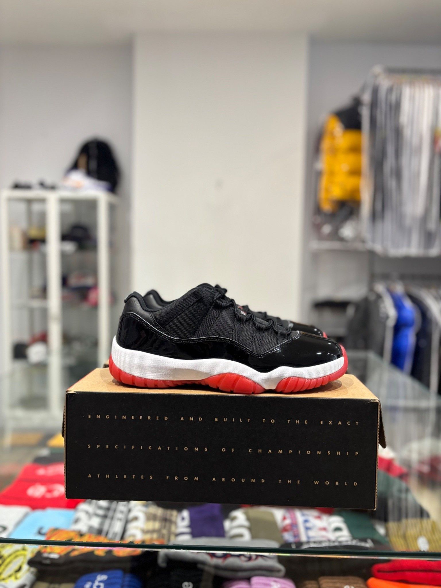 Jordan Brand Jordan 11 Low Bred (2025) Size US 11.5 / EU 44-45 - 1 Thumbnail