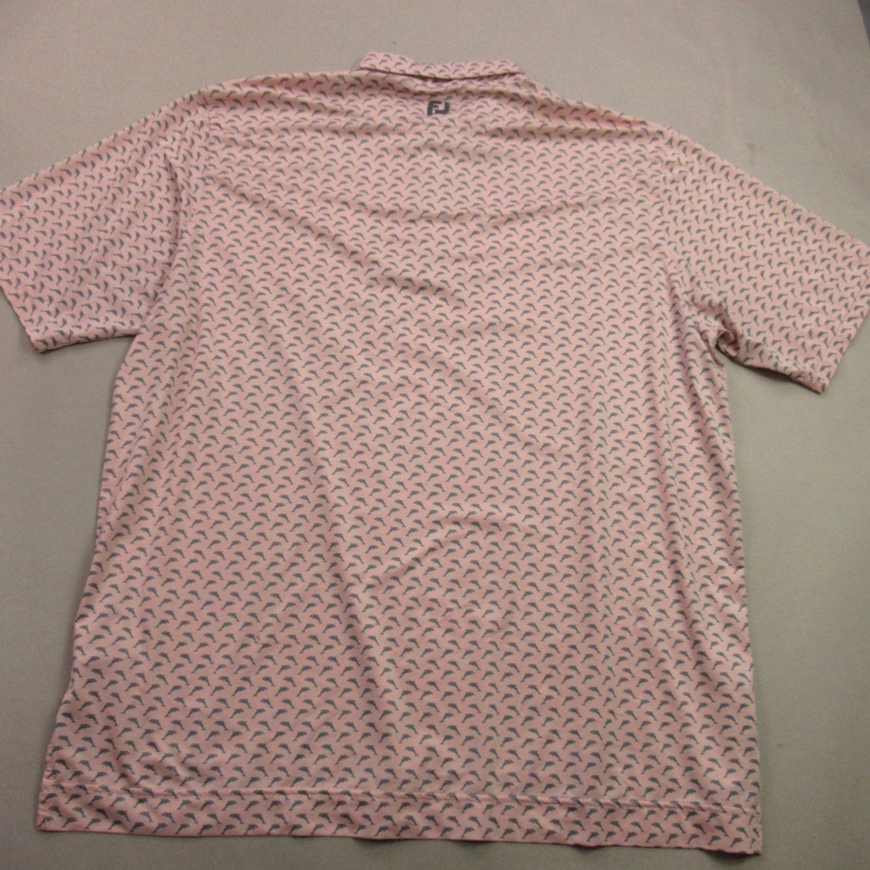 Footjoy FootJoy Shirt Mens 2XL Short Sleeve Polo Golf Lightweight Breathable Casual Outdoor Multicolor Spring Summer Fall Men Polo Size US XXL / EU 58 / 5 - 5 Thumbnail