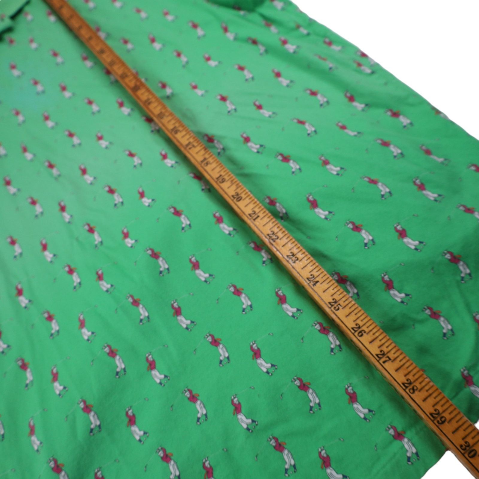 Polo Ralph Lauren × Vintage Vintage Polo Ralph Lauren Allover Golfer Print Polo Shirt Size US XXL / EU 58 / 5 - 8 Thumbnail