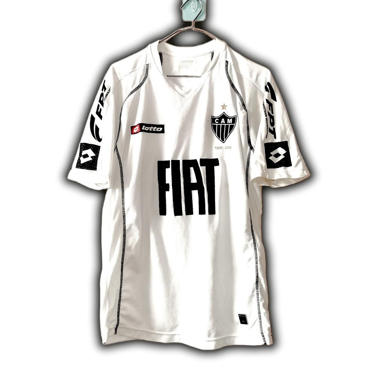 Lotto Sport Atletico Mineiro Brazil 2008 2009 Away Shirt Jersey Size US L / EU 52-54 / 3 - 4 Thumbnail