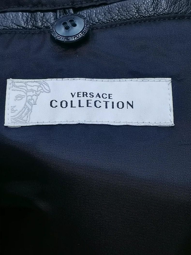 Versace Versace Napa lambskin willow nailed short leather jacket Size US M / EU 48-50 / 2 - 5 Thumbnail