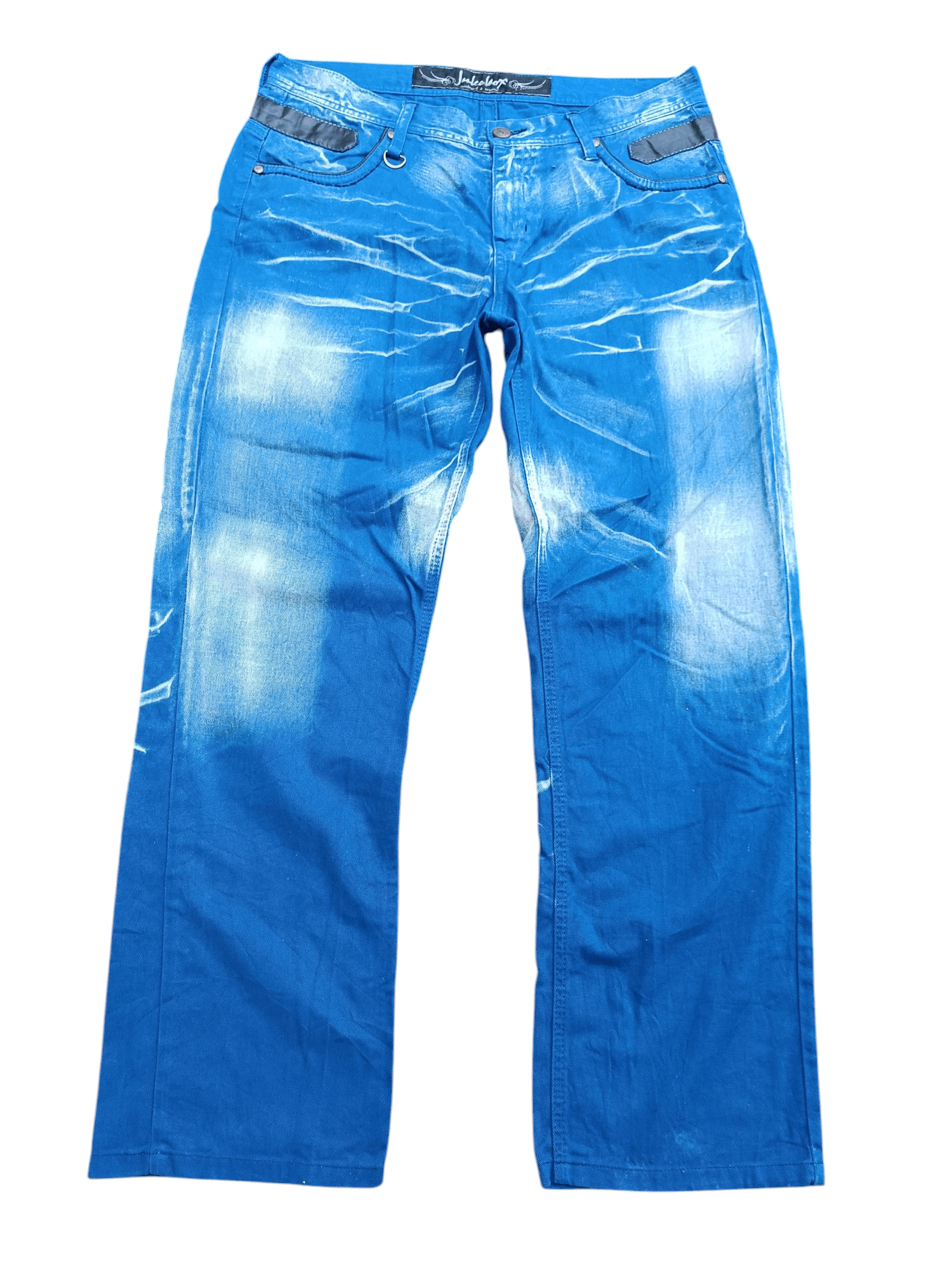 Japanese Brand × Vintage FYEE 🔥 Jukebox Rare Whiskers Denim E242i Size US 34 / EU 50 - 1 Thumbnail