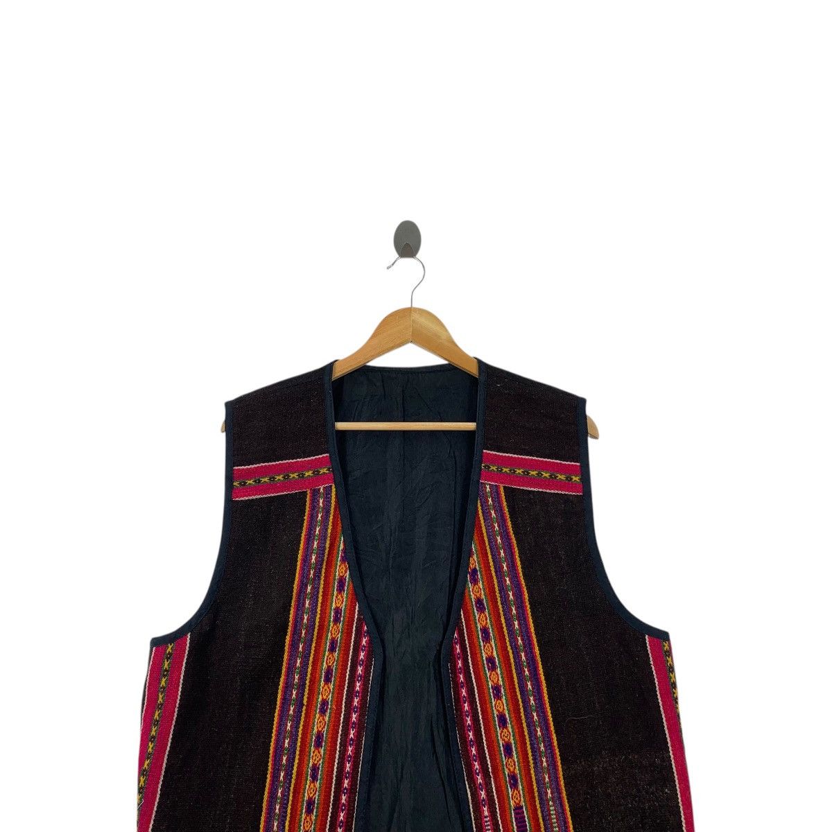 Vintage Vintage 80s NAVAJO AZTECH NATIVE Outdoor Vest Jacket Size XL / US 12-14 / IT 48-50 - 2 Thumbnail