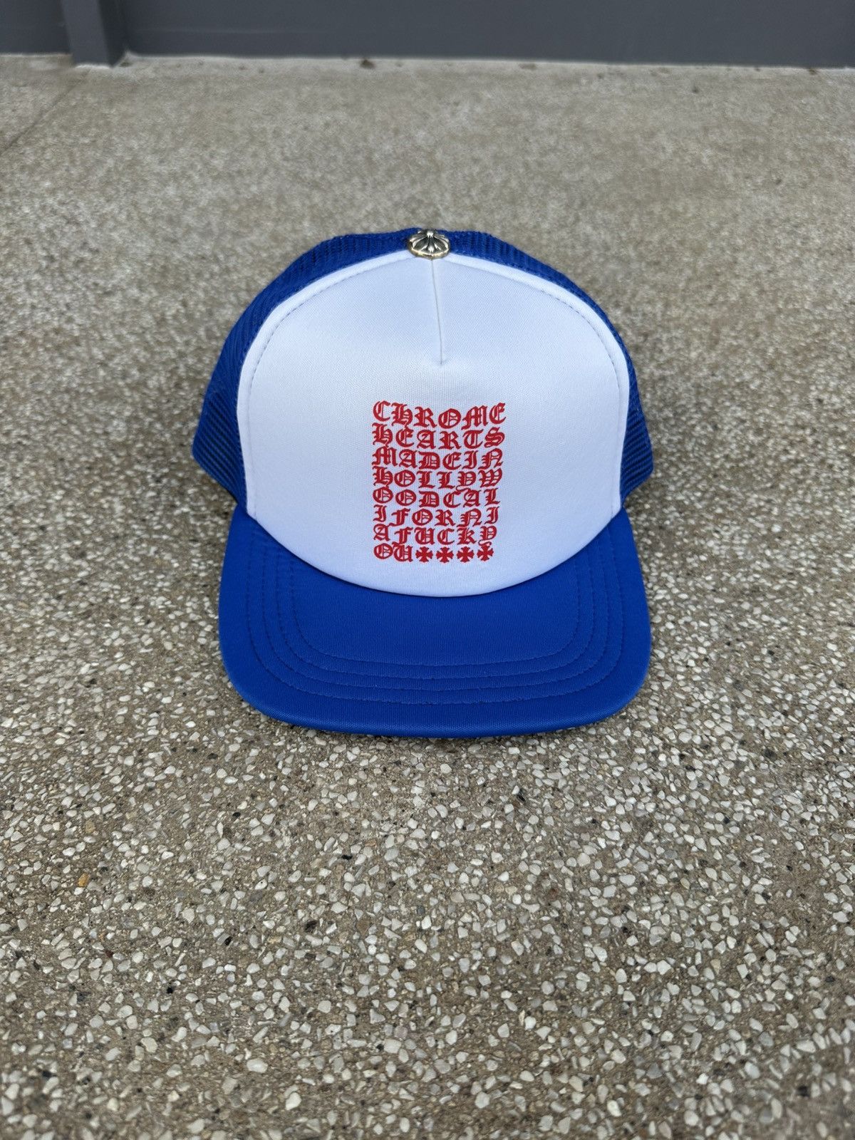 Chrome Hearts Chrome hearts Eyechart trucker hat Size ONE SIZE - 1 Thumbnail