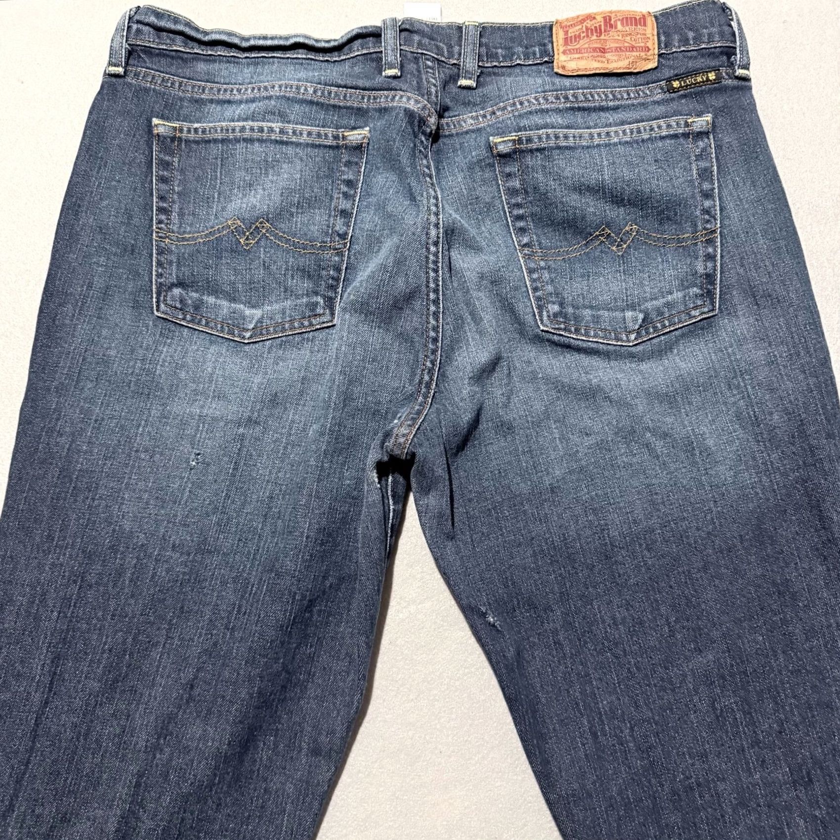 Lucky Brand Lucky Brand Jeans Women's Bootcut Jeans Blue 34x34 Pockets Mid Rise Denim Regular Size Adults Womens Size 42" / US 20 - 4 Thumbnail