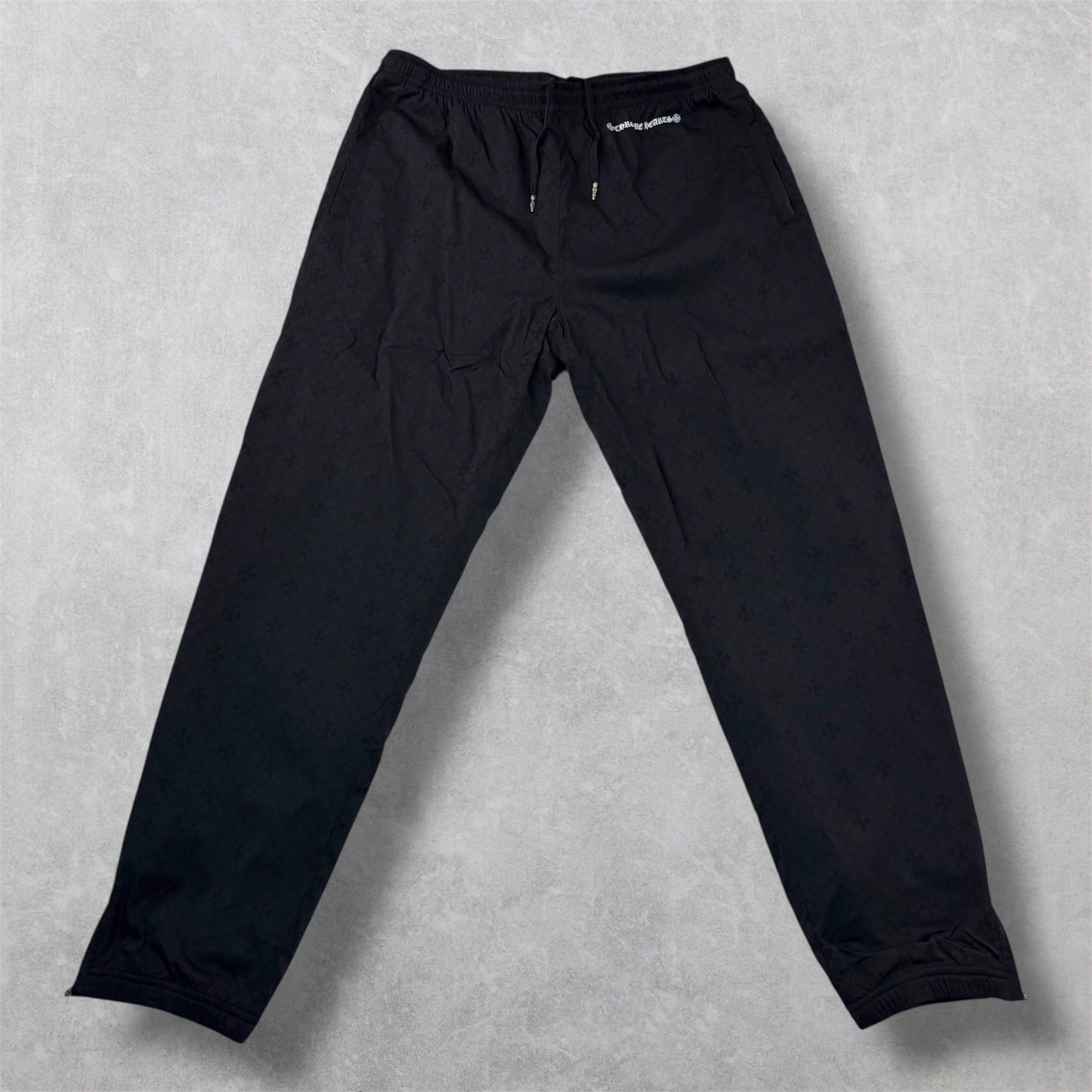 Chrome Hearts Chrome Hearts Monogram Black Track Pants L Size US 34 / EU 50 - 2 Thumbnail