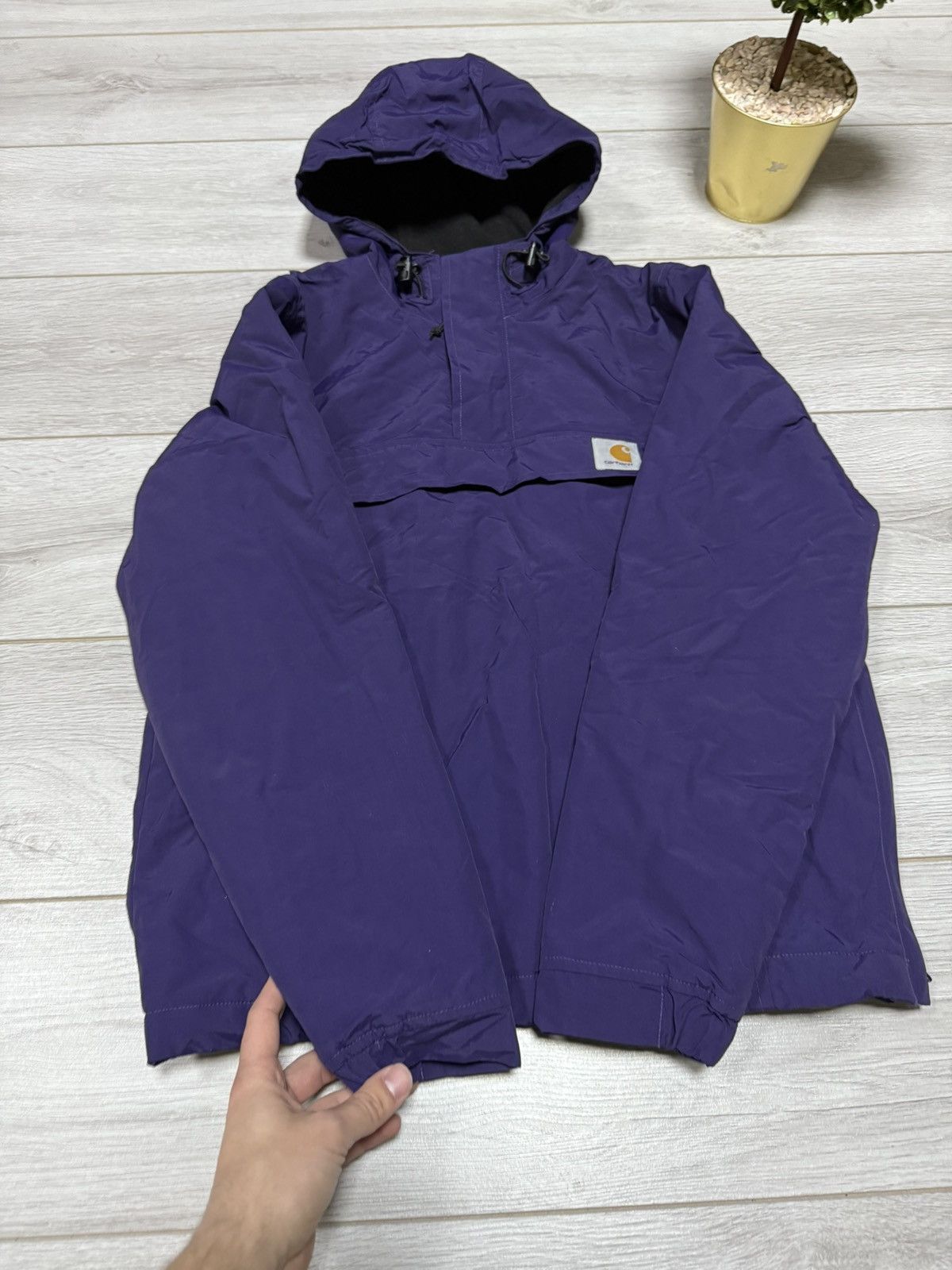 Carhartt Wip Carhartt Nimbus RARE Pullover 1/3 fleece anorak jacket Size US S / EU 44-46 / 1 - 6 Thumbnail