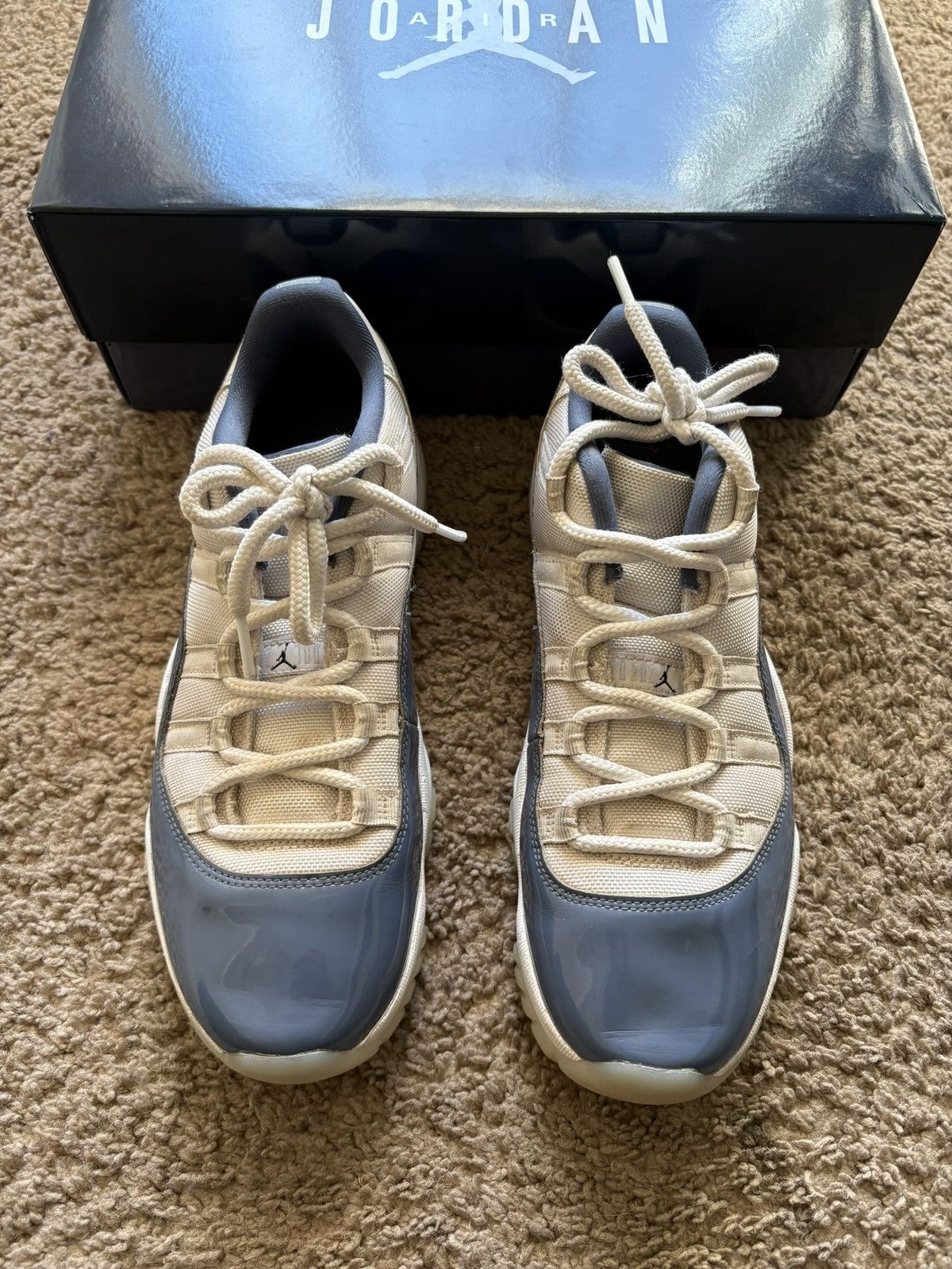 Jordan Brand Jordan 11 Low Diffused Blue Size US 9 / EU 42 - 3 Thumbnail