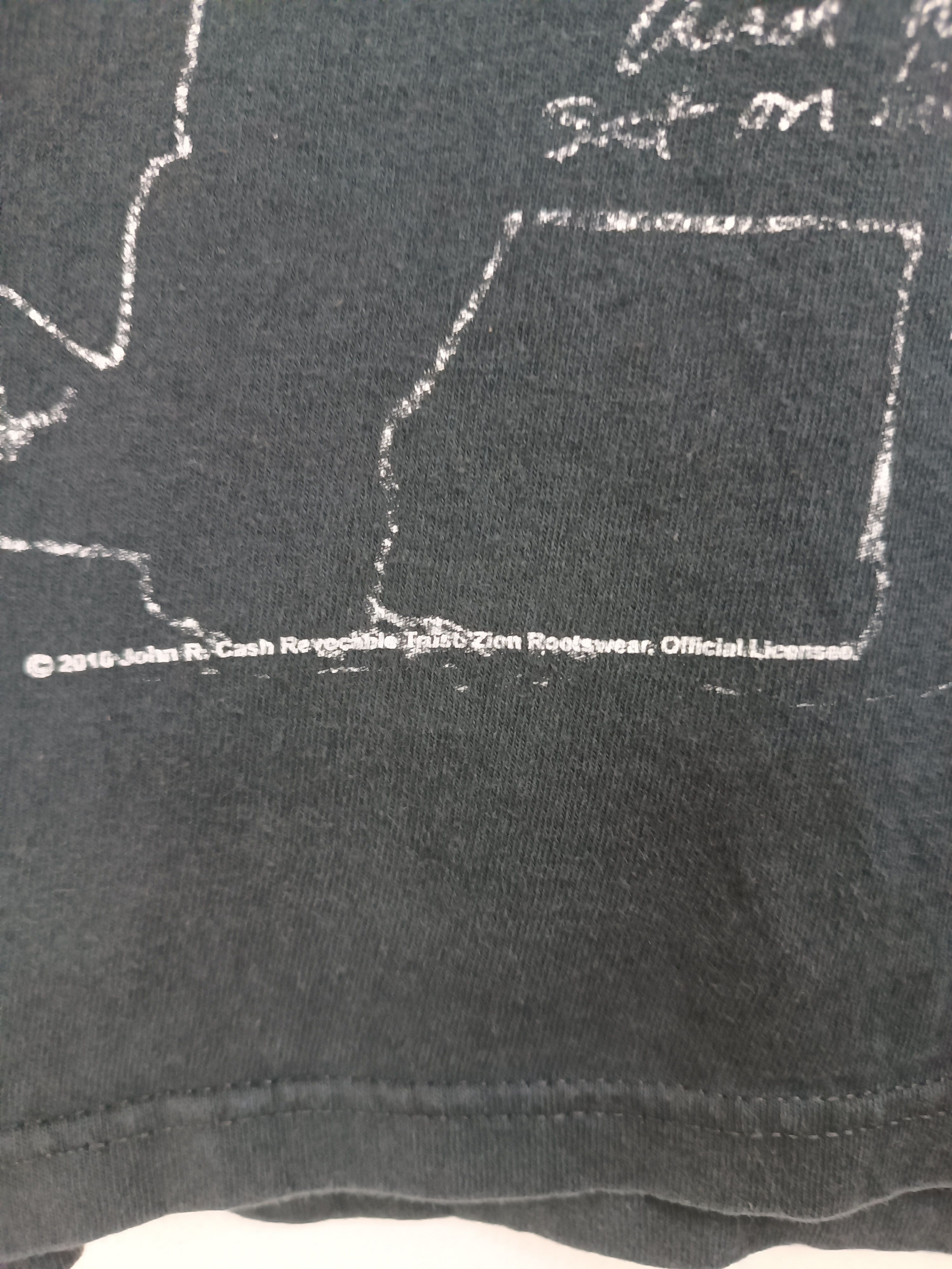 Vintage VINTAGE Y2K FADED JOHNNY CASH TEE BOB DYLAN ELVIS FLEETWOOD Size US L / EU 52-54 / 3 - 8 Thumbnail