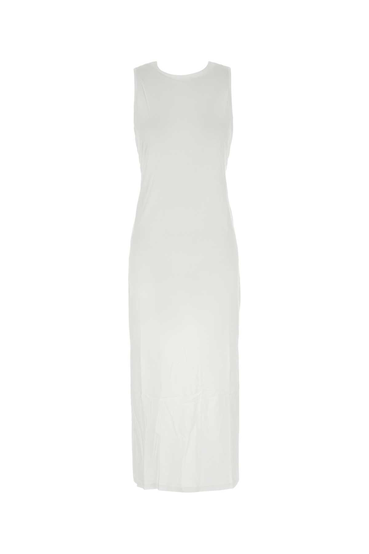 Loulou de Saison White Cotton Rayna Dress Size M / US 6-8 / IT 42-44 - 1 Thumbnail