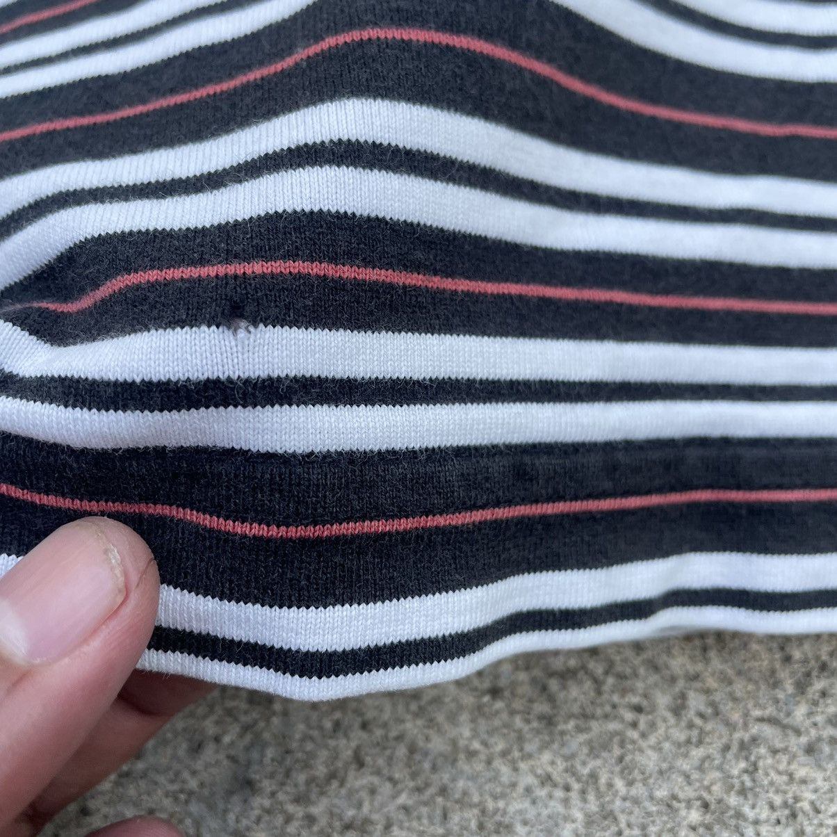 Japanese Brand × Neighborhood × Vintage 🔥Rare🔥🇯🇵Vintage Neighborhood Stripes Ringer Tee Size US S / EU 44-46 / 1 - 8 Thumbnail