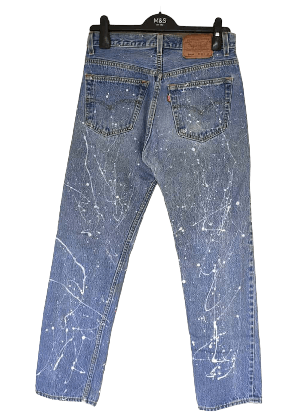 Levi's × Vintage Vintage Levis 501 Painter Denim Made in USA Size US 30 / EU 46 - 2 Thumbnail